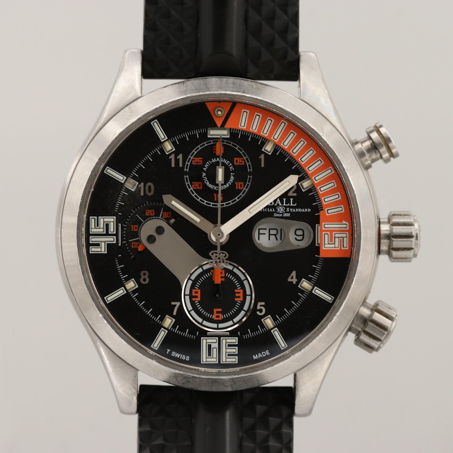 Ball Engineer Master II Diver Chronograph Automatic Wristwatch