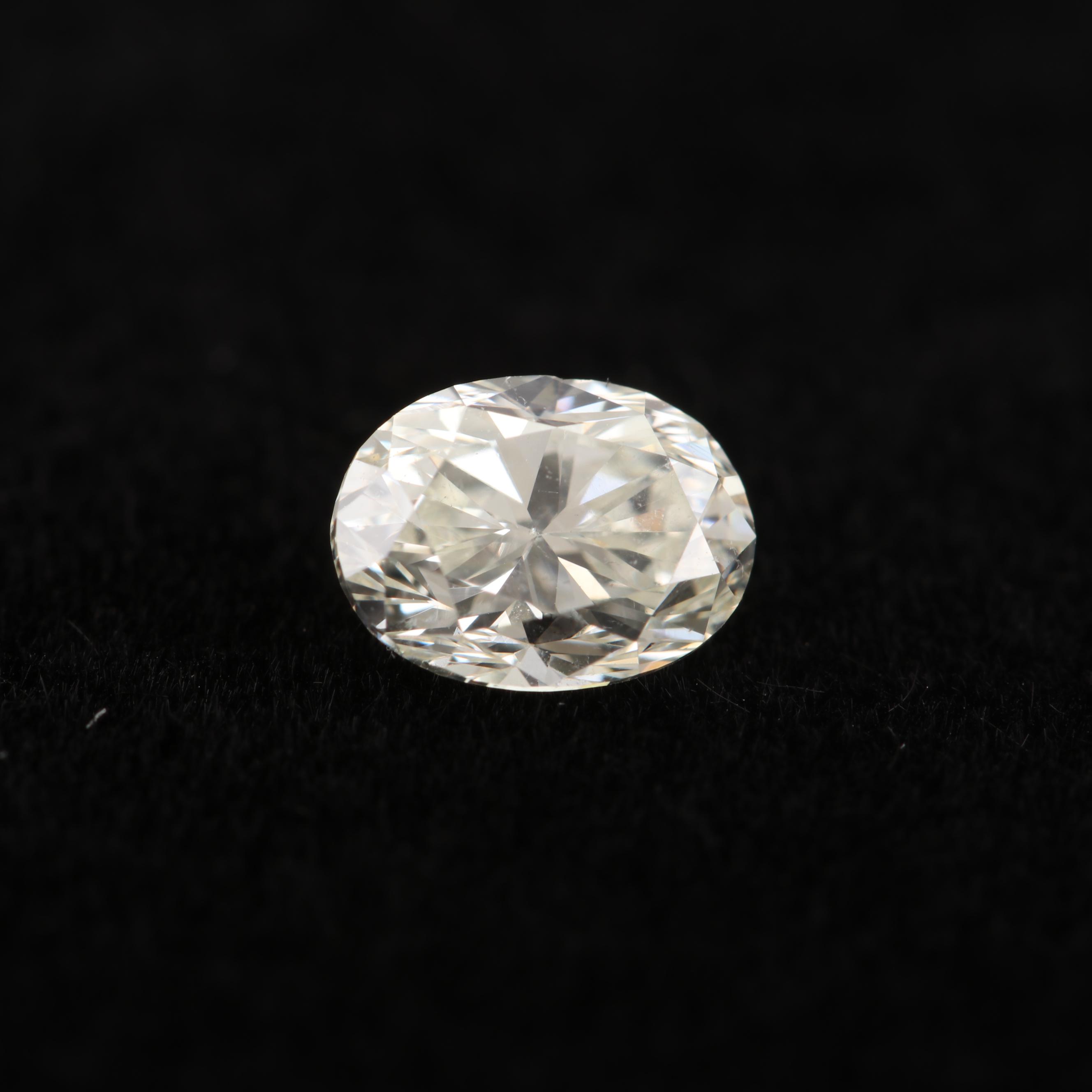 Loose Oval Brilliant Cut Diamond
