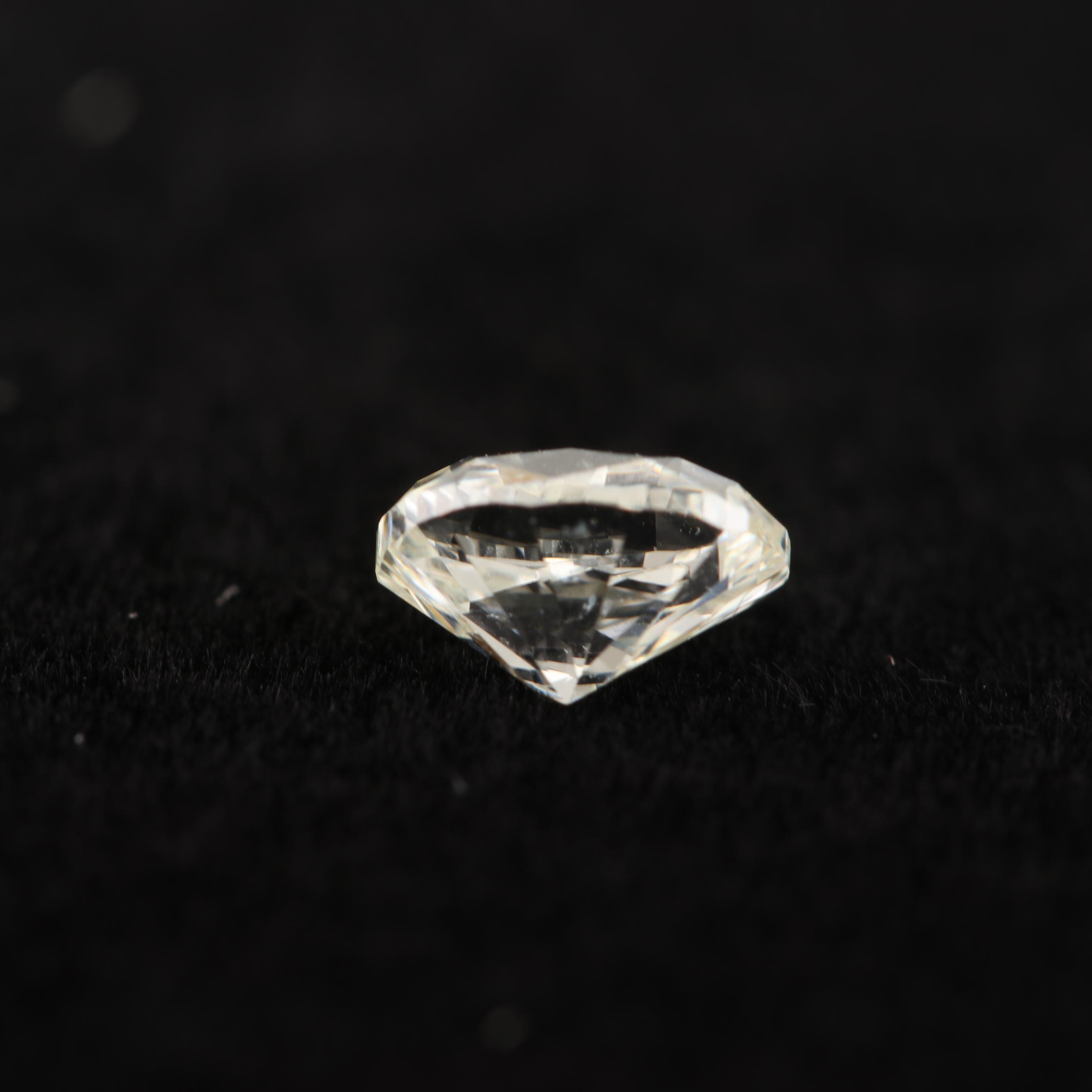 Loose Oval Brilliant Cut Diamond