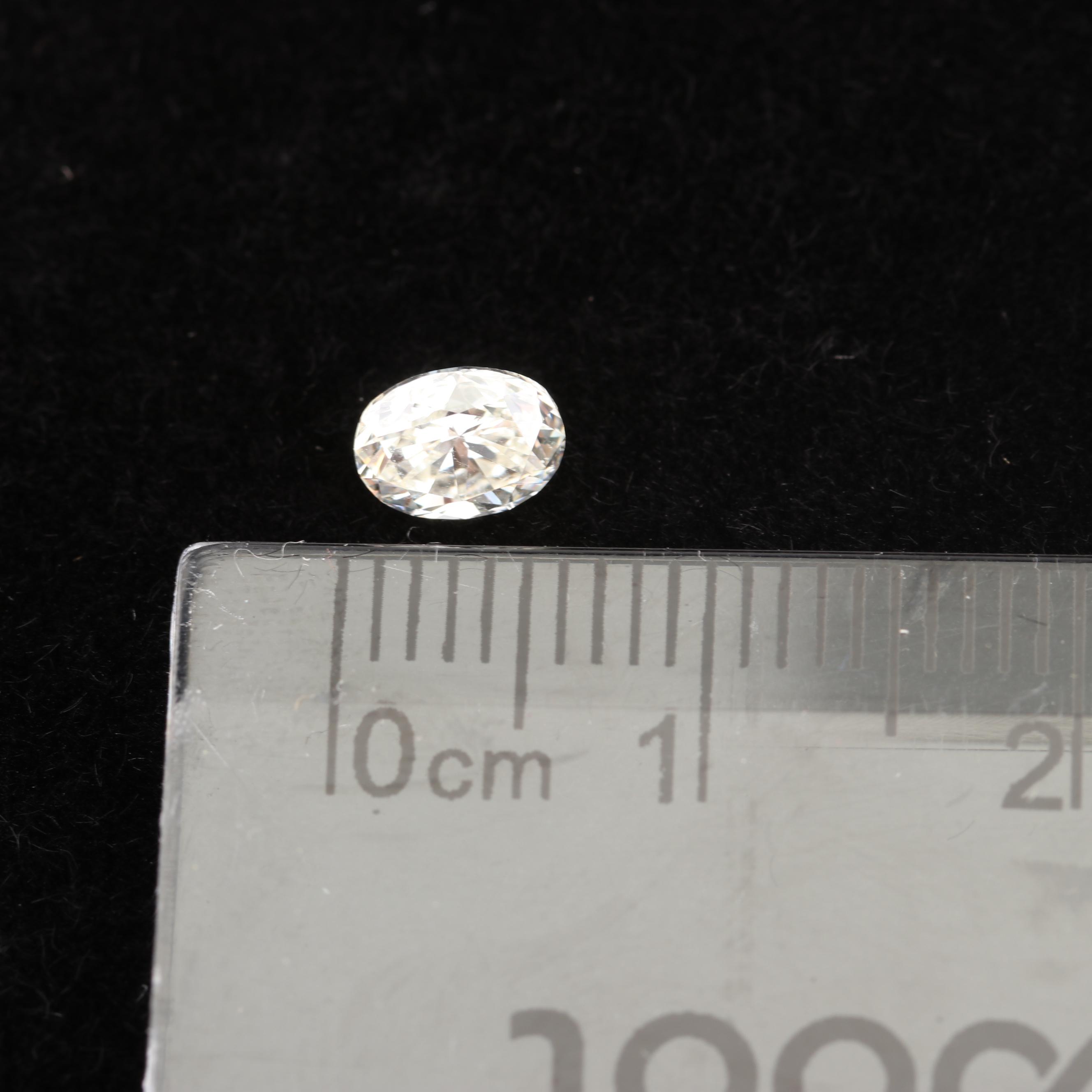 Loose Oval Brilliant Cut Diamond