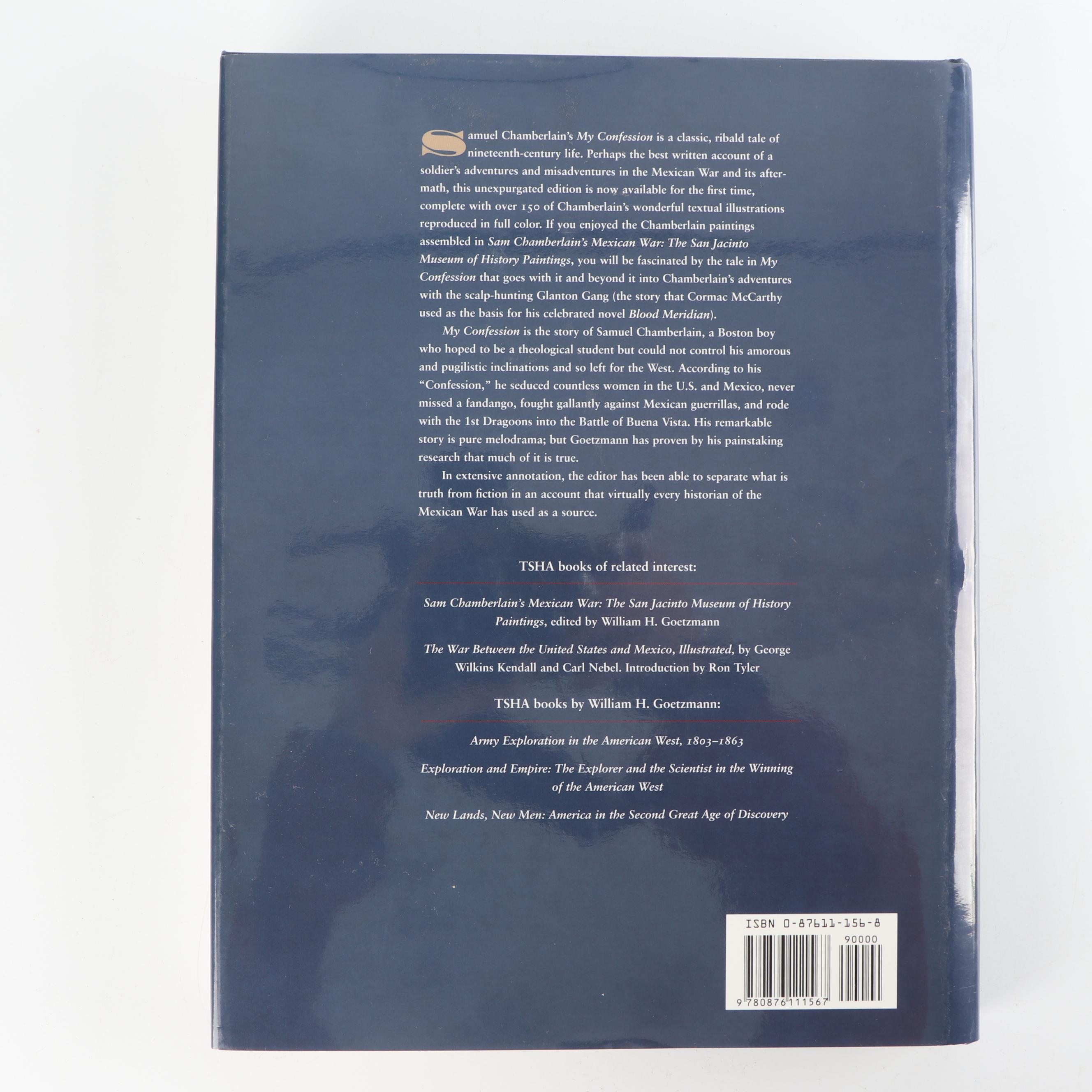 "My Confession: Recollections of A Rogue" by Samuel Chamberlain, 1996