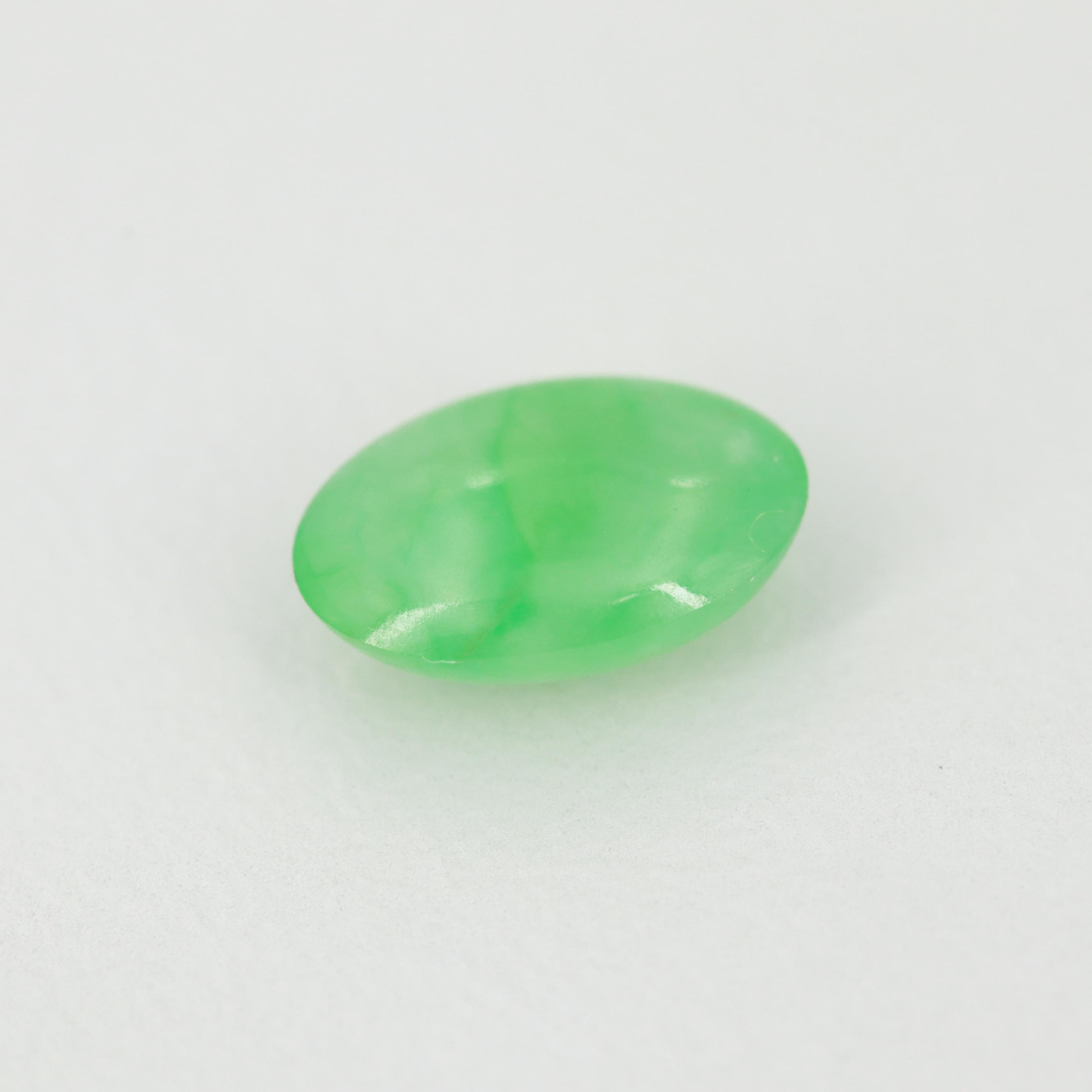 Loose Oval 1.56 CT Jadeite Cabochon