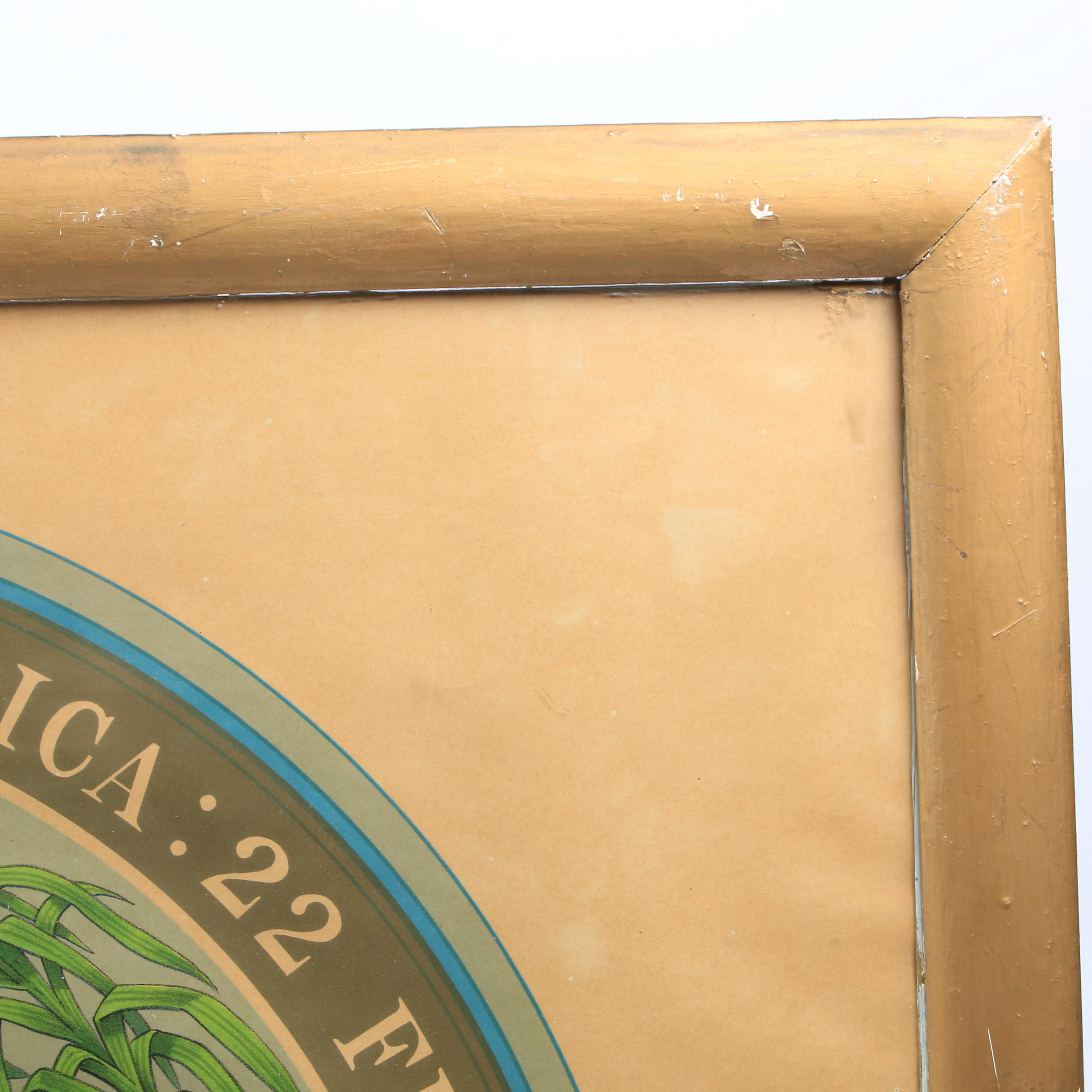 1911 Chromolithograph After Confederate States Seal Engraving