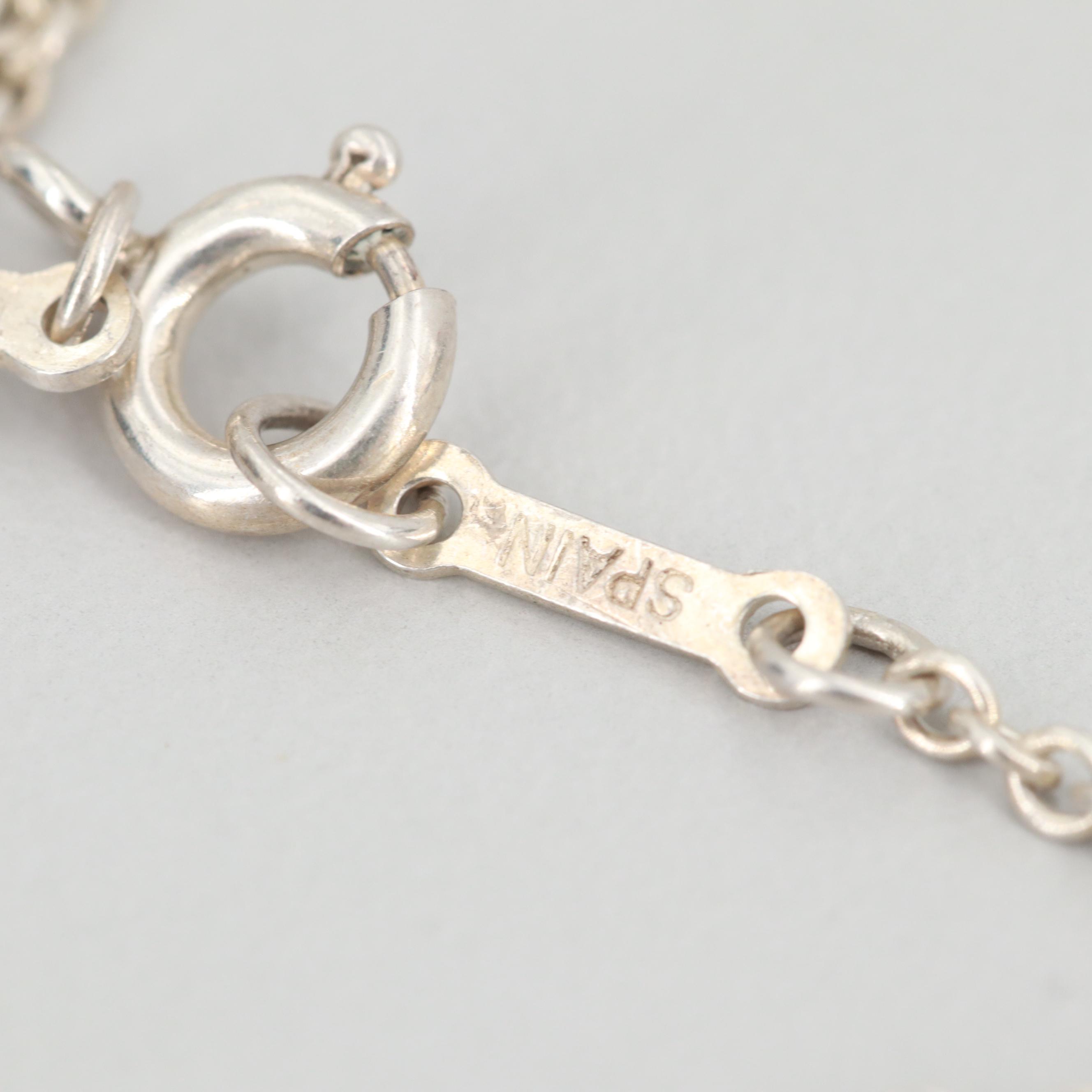 Elsa Peretti for Tiffany & Co. Sterling Silver "Open Heart" Necklace