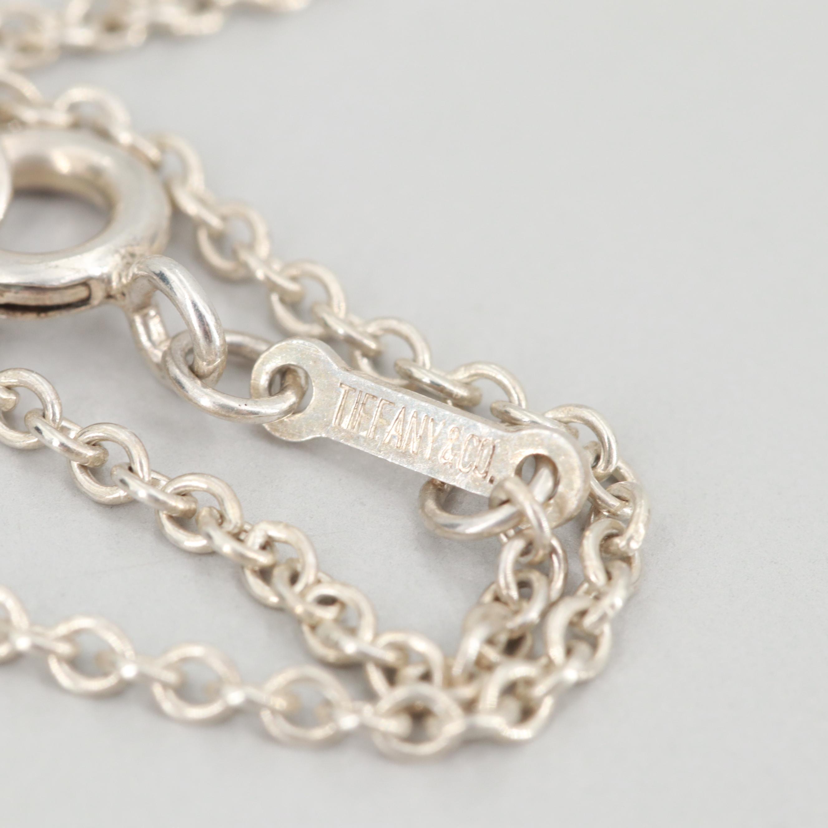 Elsa Peretti for Tiffany & Co. Sterling Silver "Open Heart" Necklace