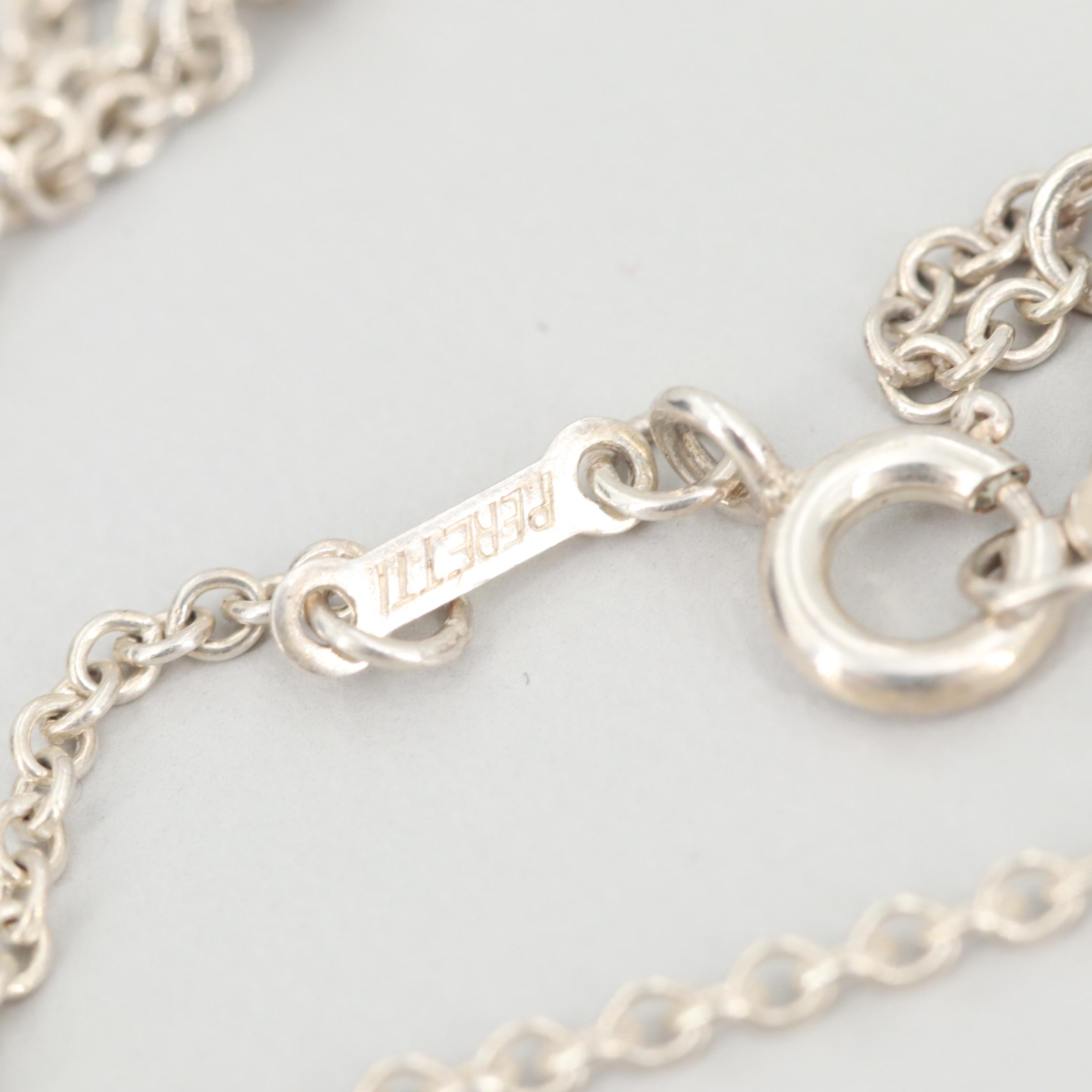 Elsa Peretti for Tiffany & Co. Sterling Silver "Open Heart" Necklace