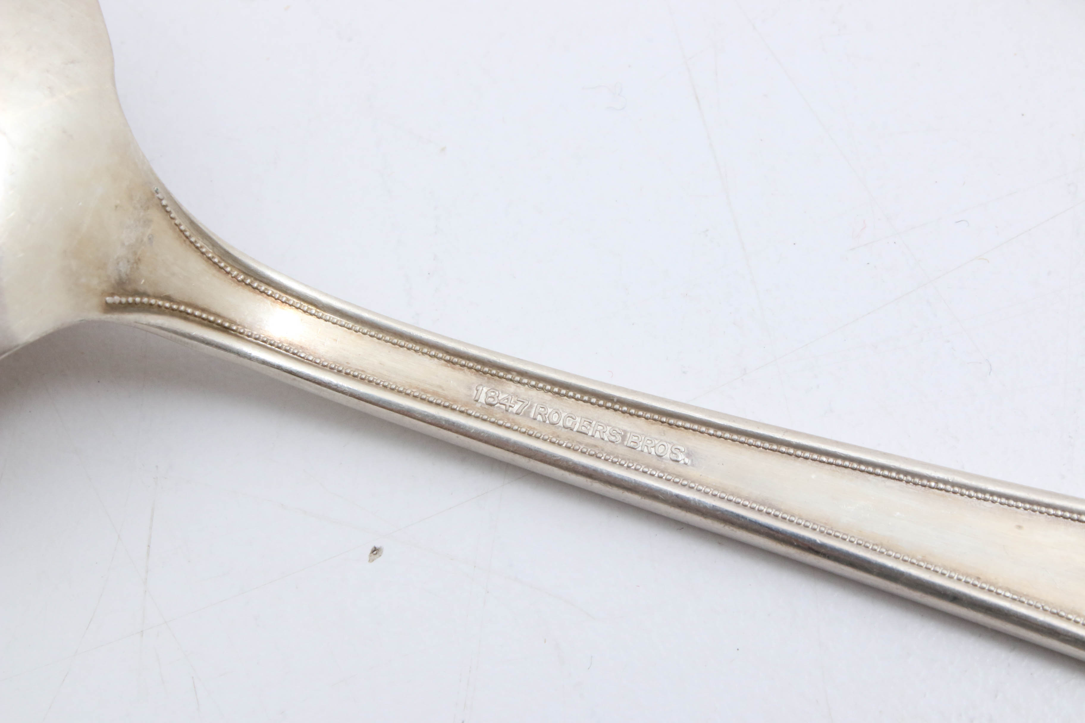 Vintage Rogers Bros. Silver Plated "Ancestral" Flatware Set