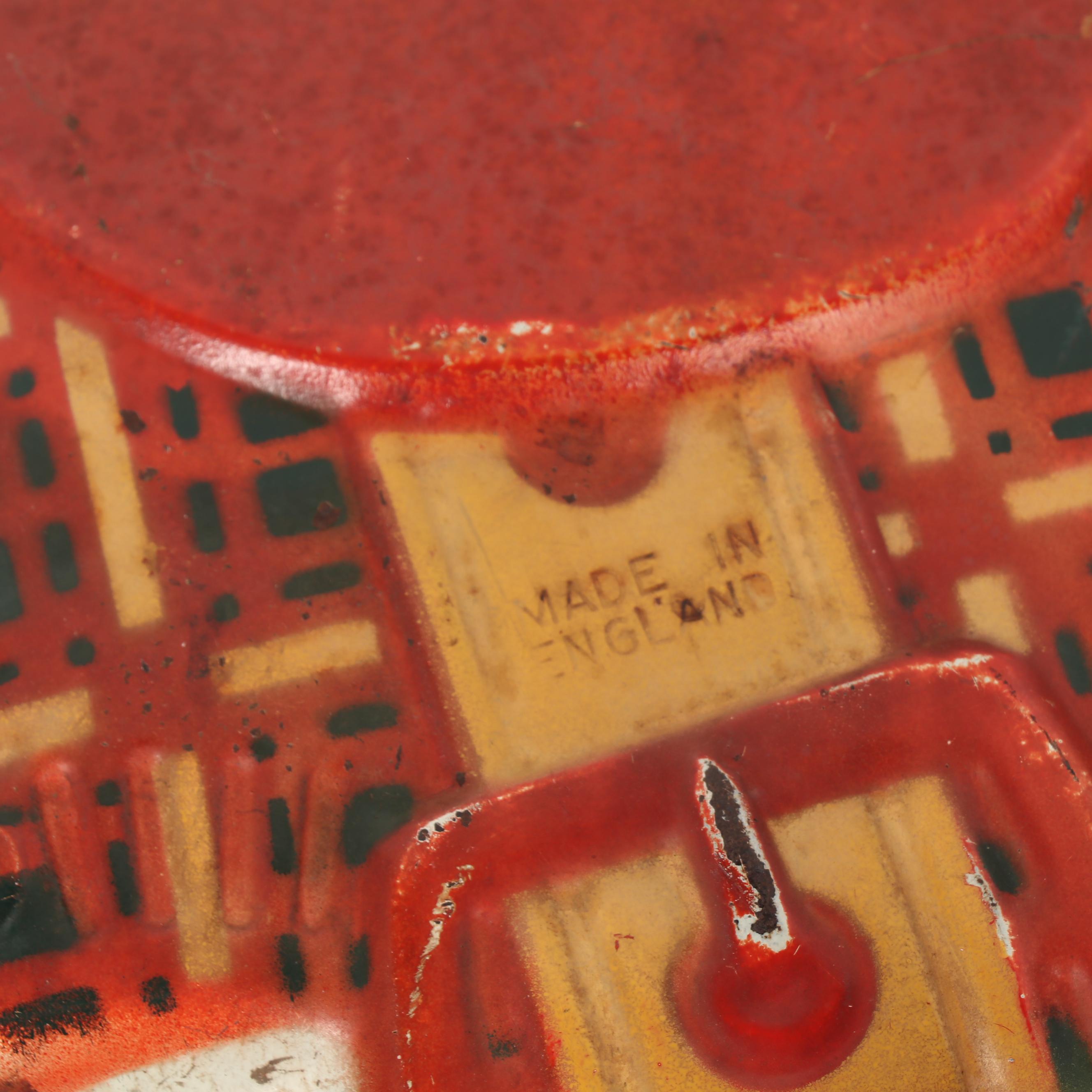 Vintage Mobo Tin Bronco Ride-on Pedal Horse, Circa 1940's