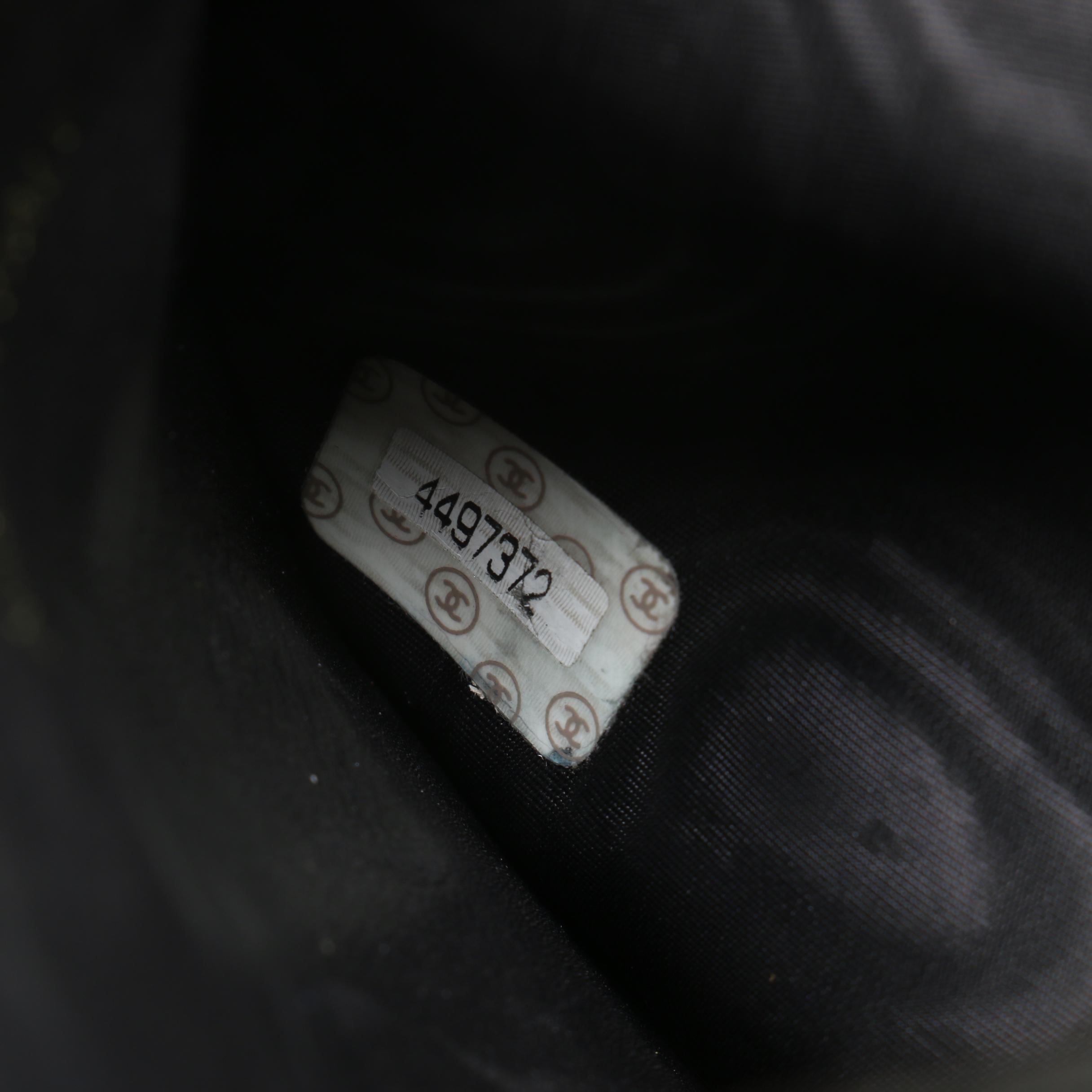 Chanel Black Caviar Leather Bifold Wallet