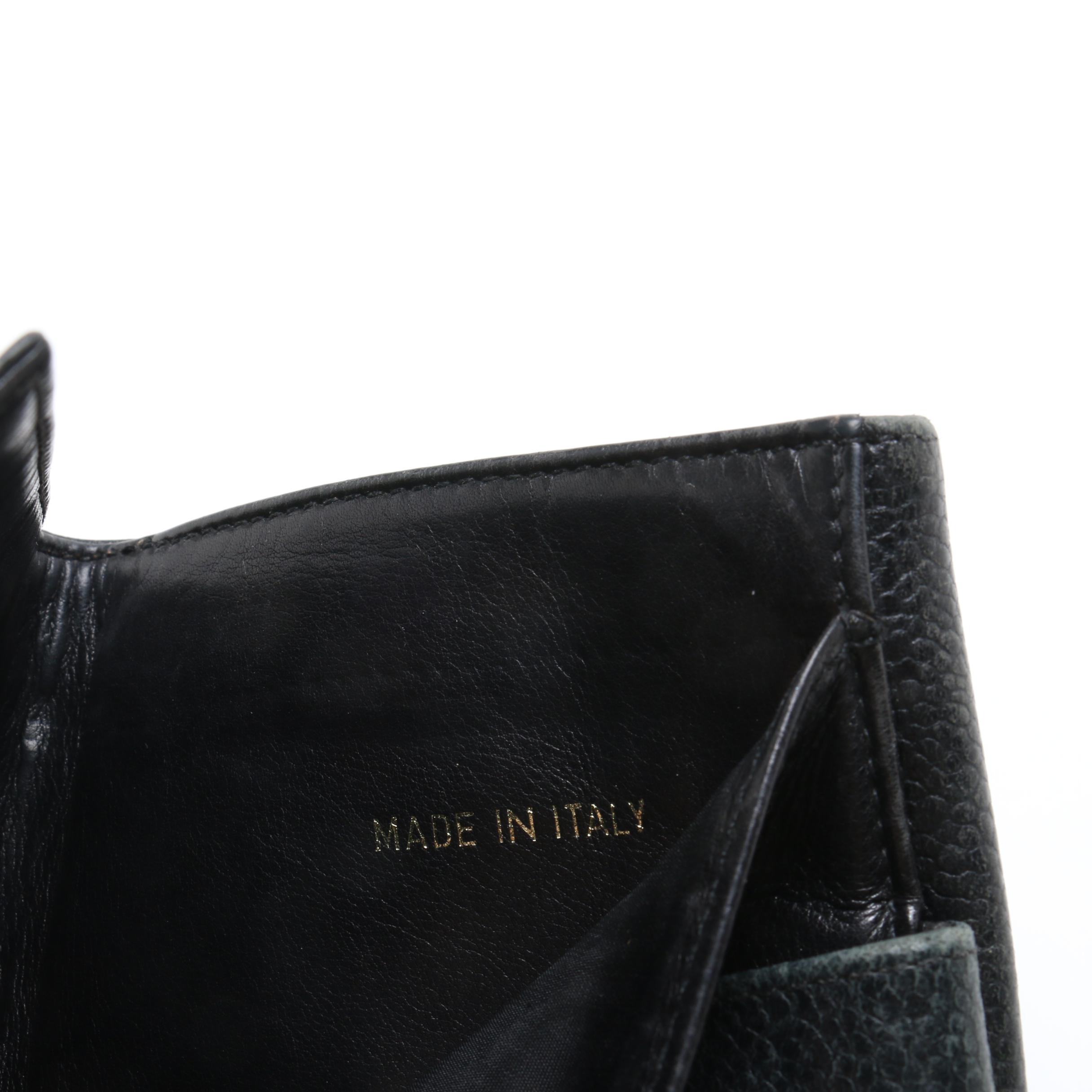 Chanel Black Caviar Leather Bifold Wallet