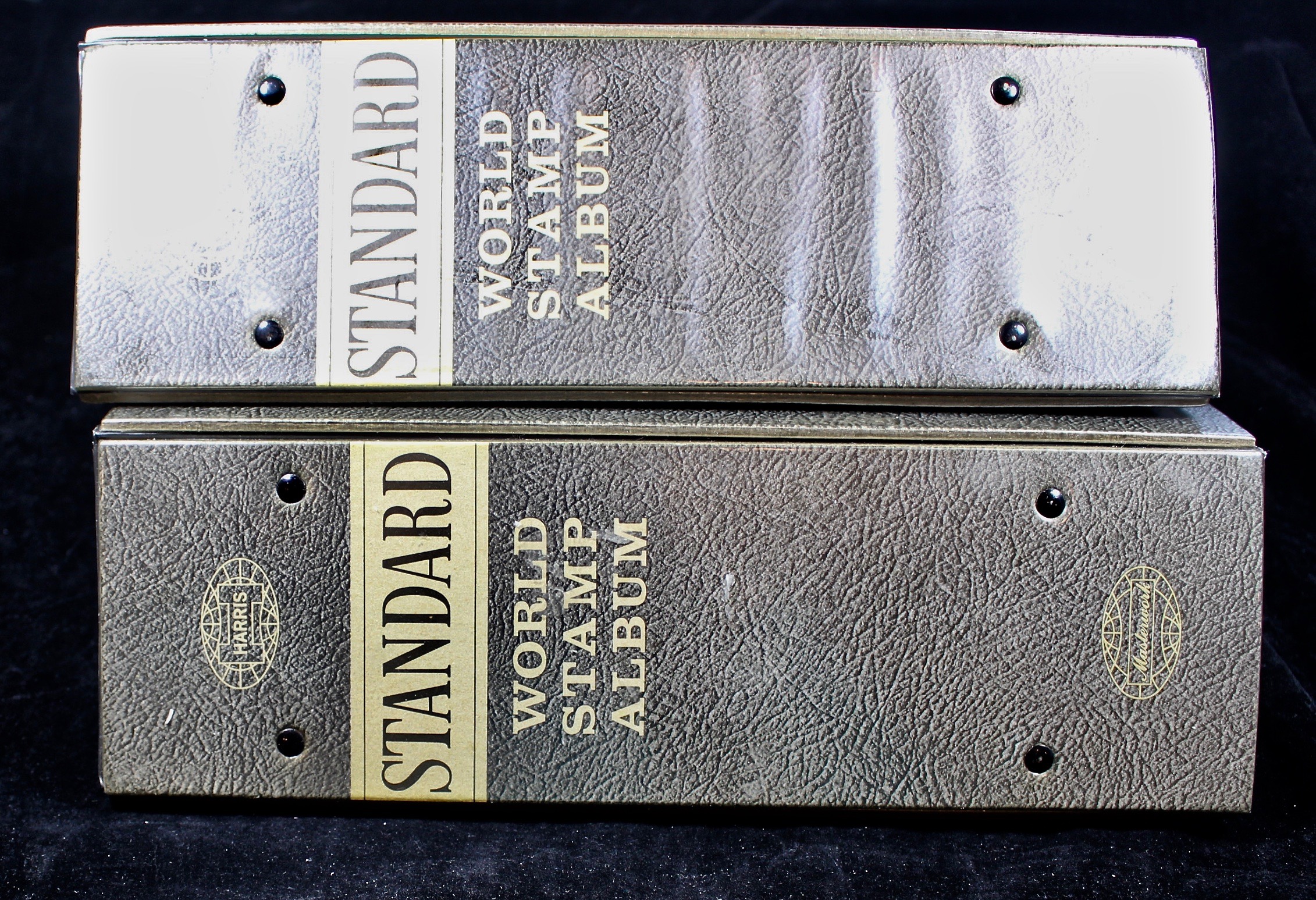 Two Volume Collection of "Standard World Stamp Album"