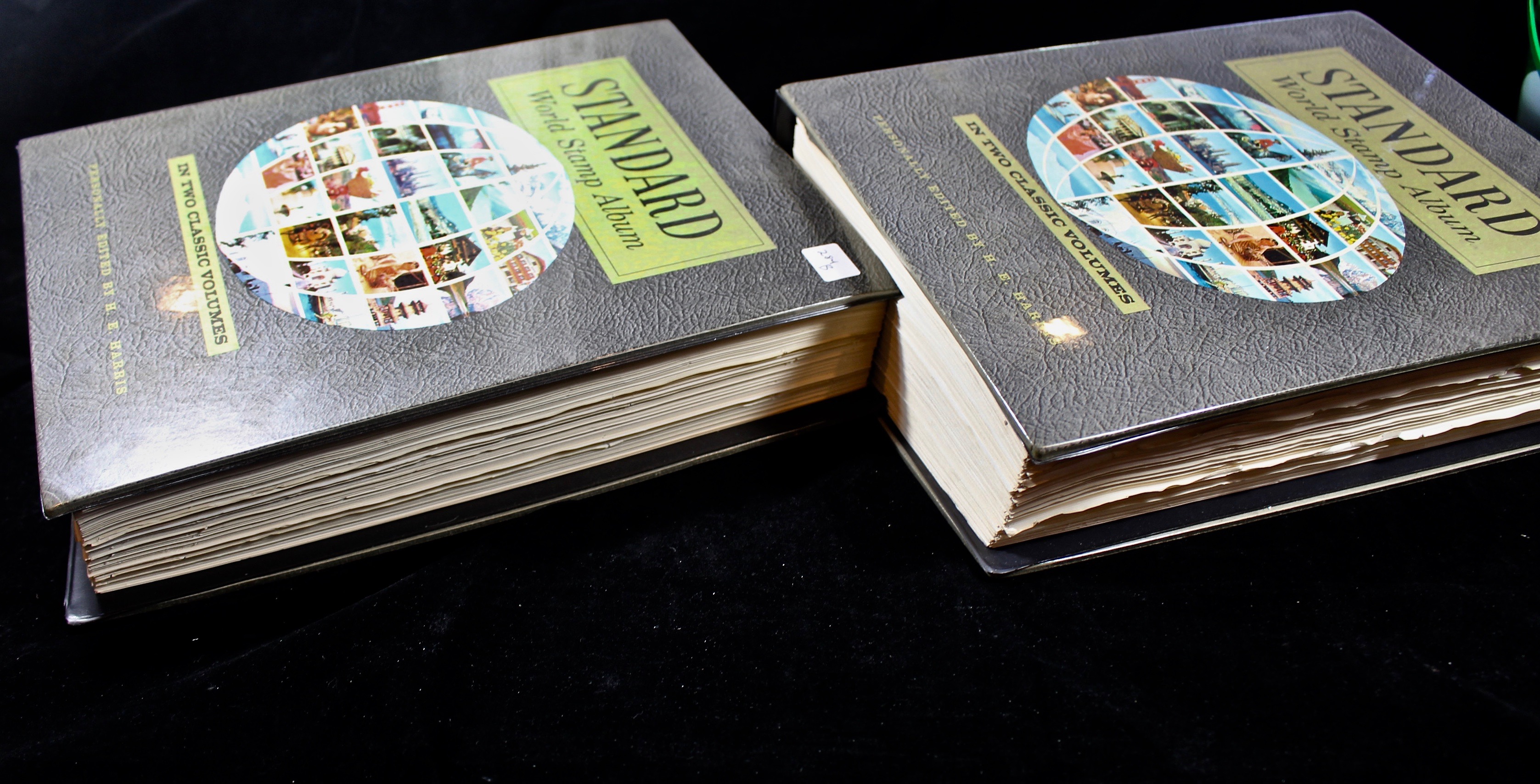 Two Volume Collection of "Standard World Stamp Album"