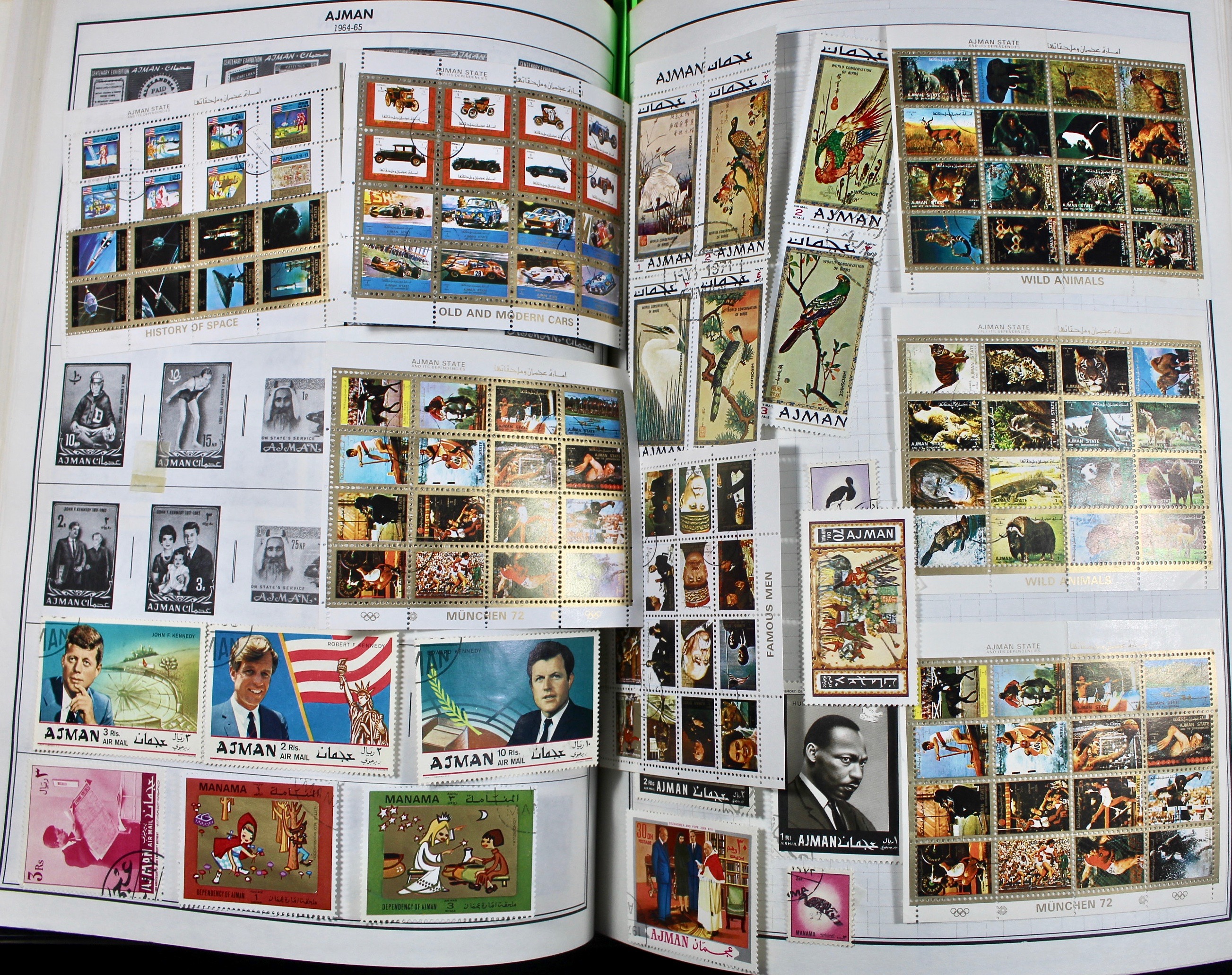 Two Volume Collection of "Standard World Stamp Album"