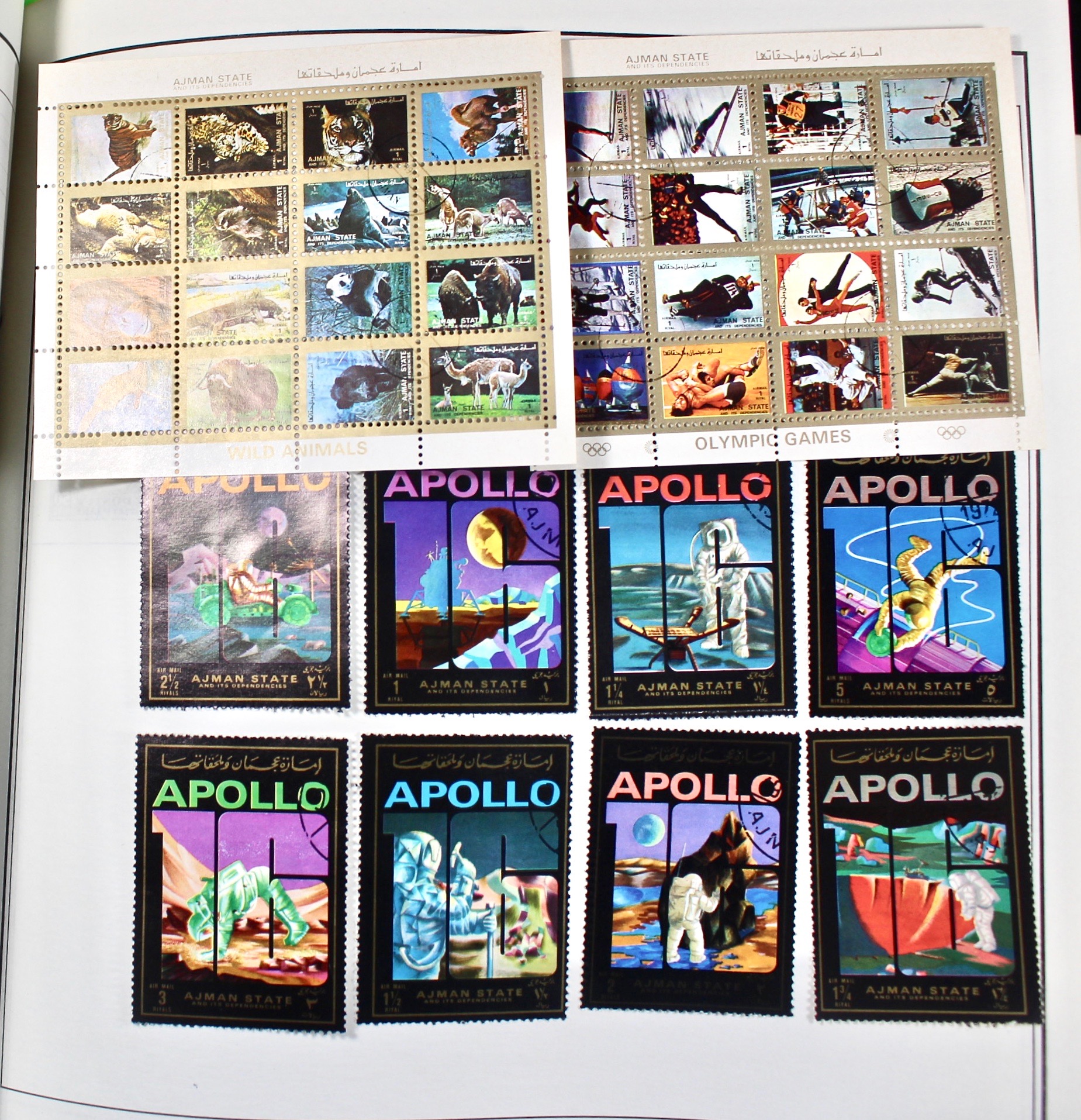 Two Volume Collection of "Standard World Stamp Album"