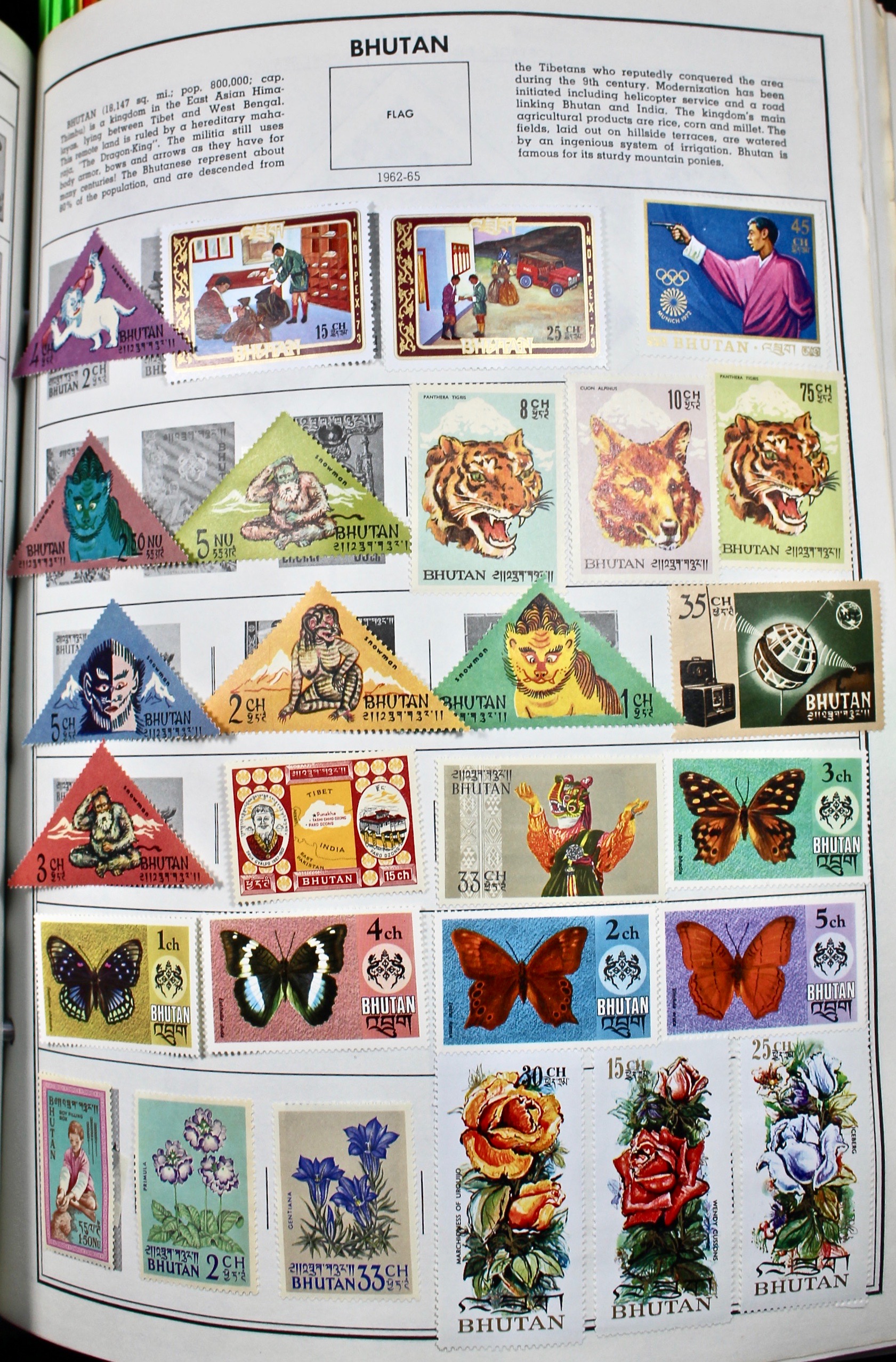 Two Volume Collection of "Standard World Stamp Album"