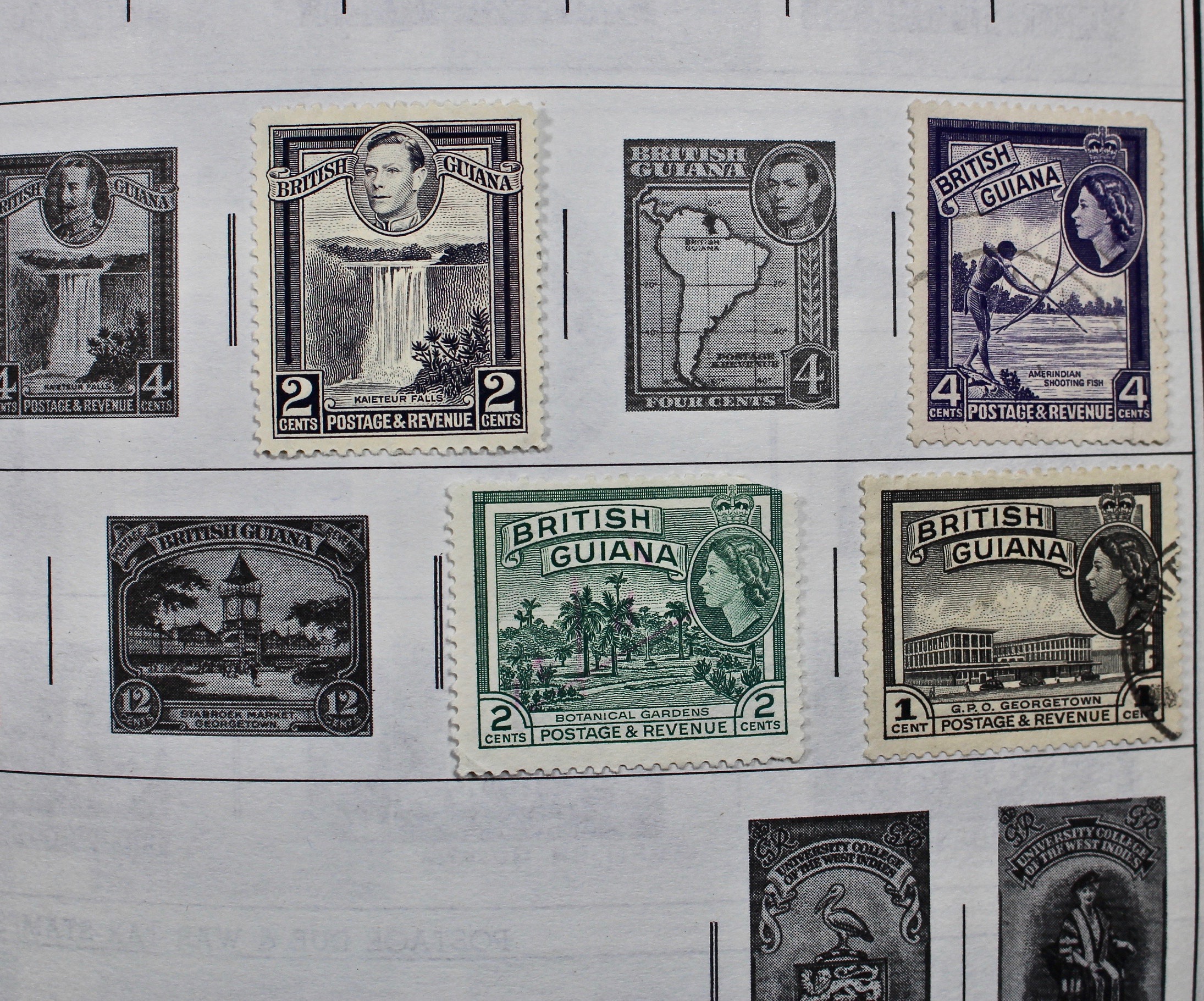 Two Volume Collection of "Standard World Stamp Album"