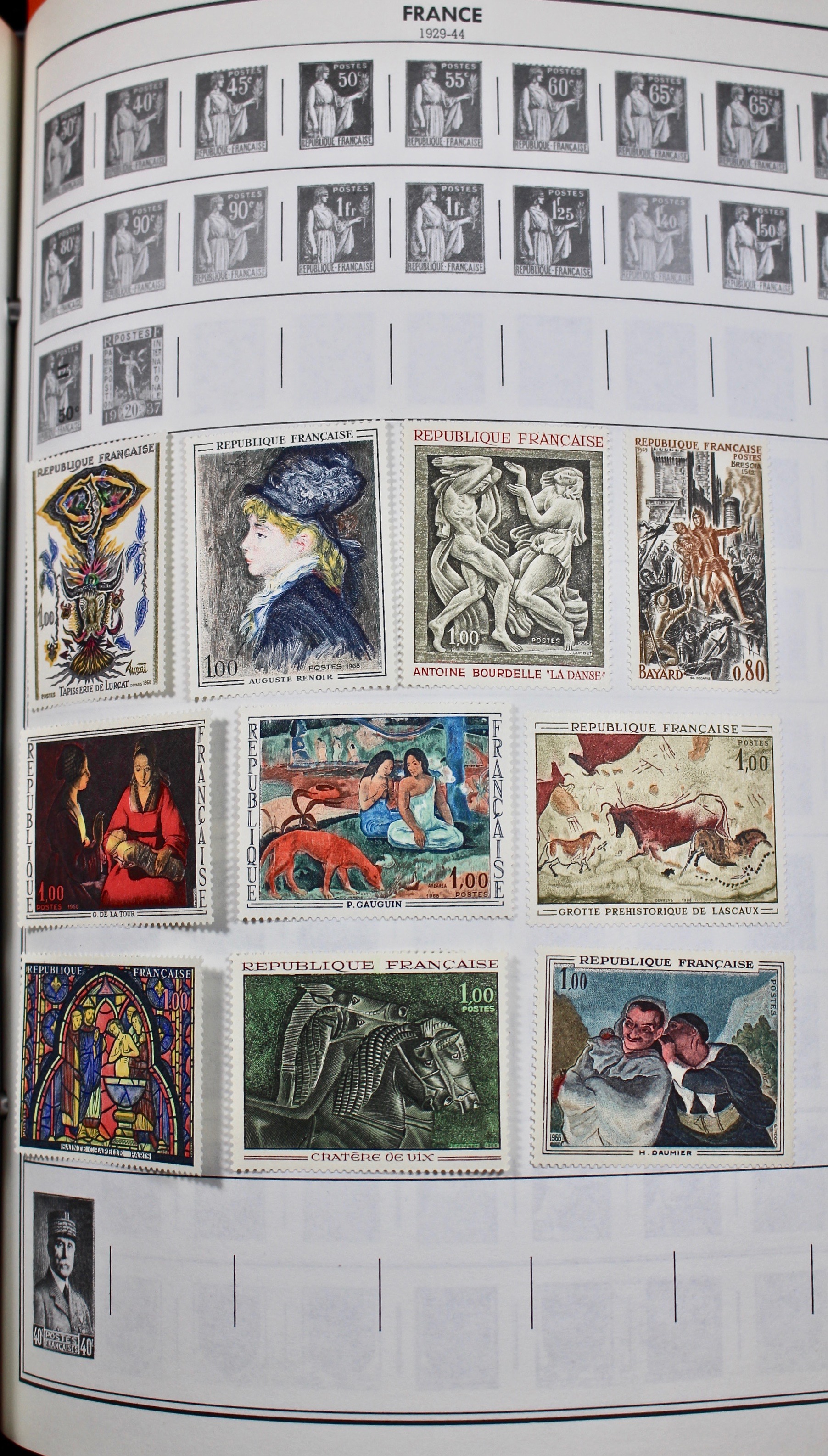 Two Volume Collection of "Standard World Stamp Album"
