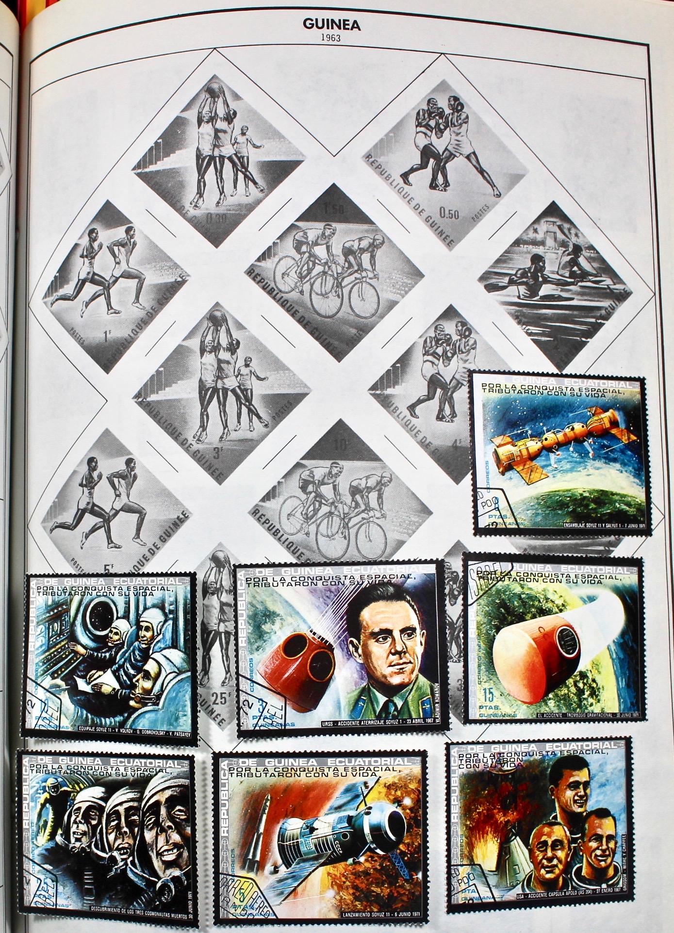 Two Volume Collection of "Standard World Stamp Album"