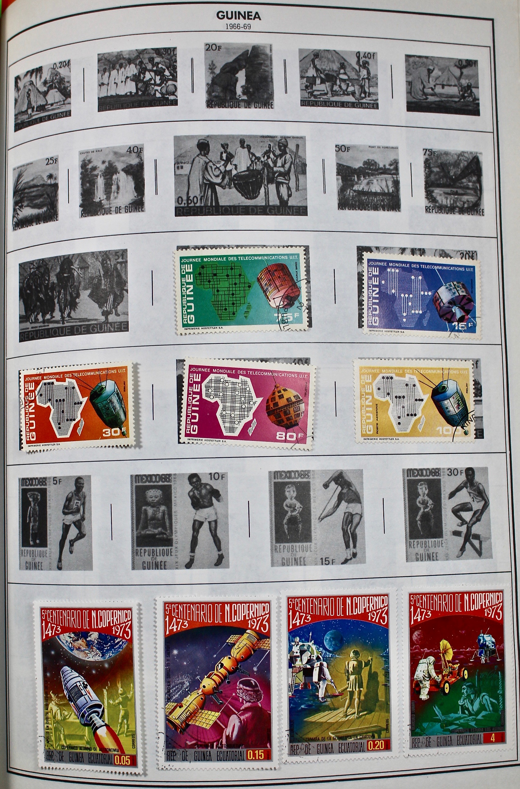Two Volume Collection of "Standard World Stamp Album"