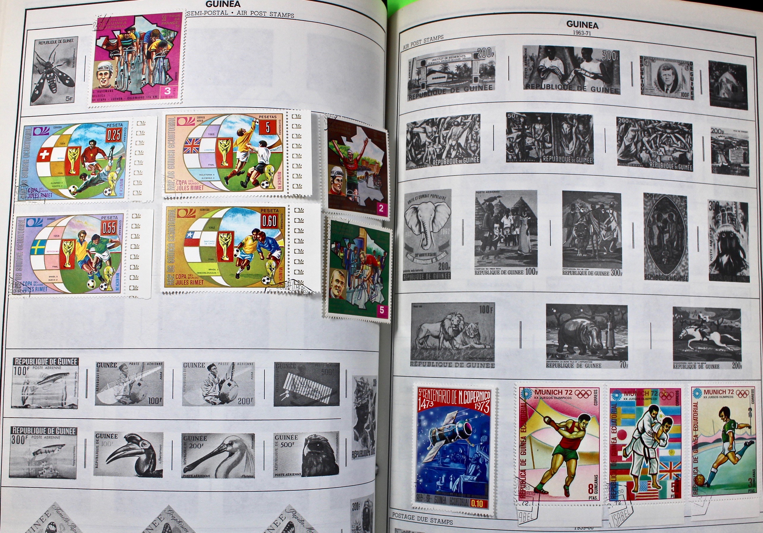 Two Volume Collection of "Standard World Stamp Album"