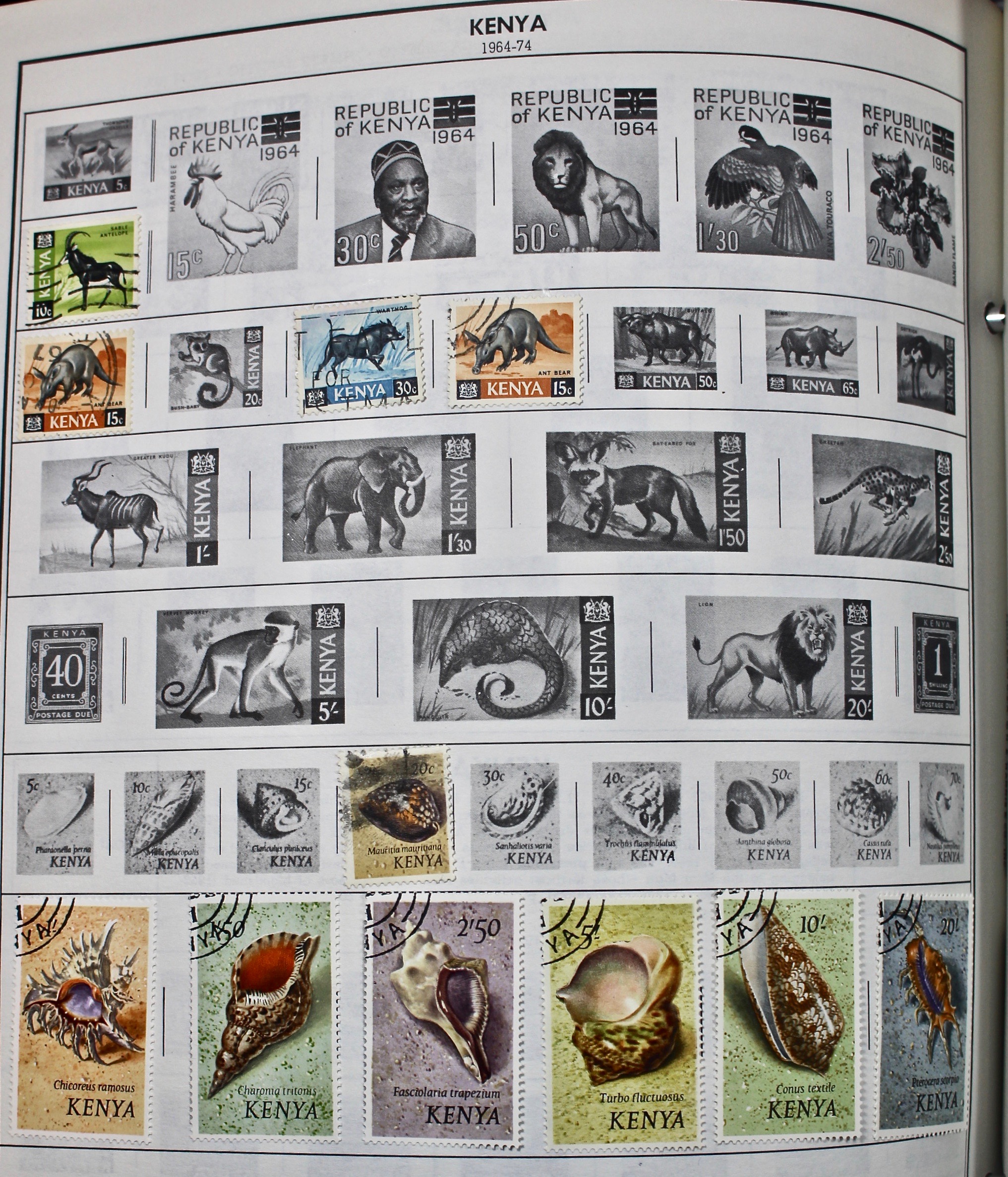 Two Volume Collection of "Standard World Stamp Album"