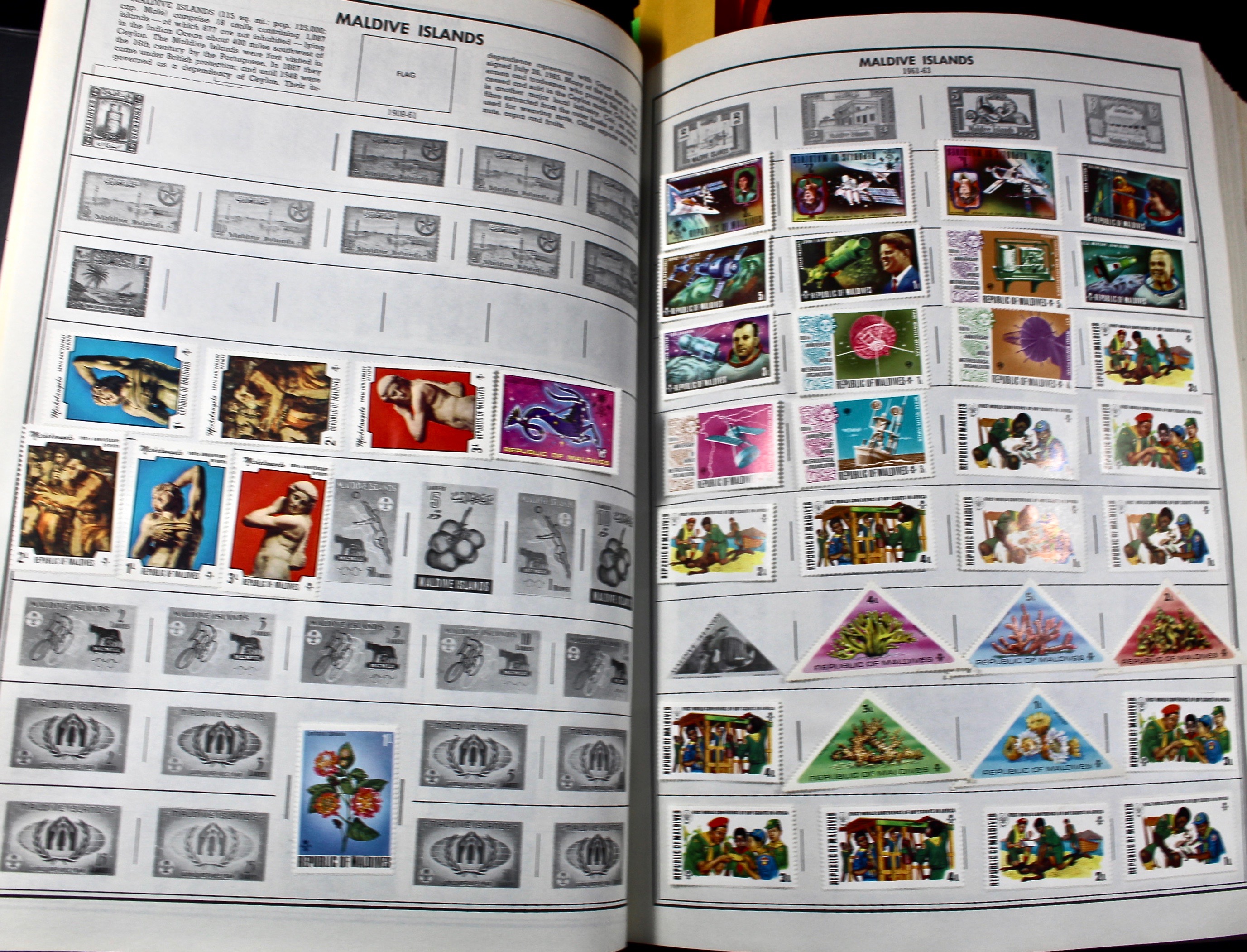 Two Volume Collection of "Standard World Stamp Album"