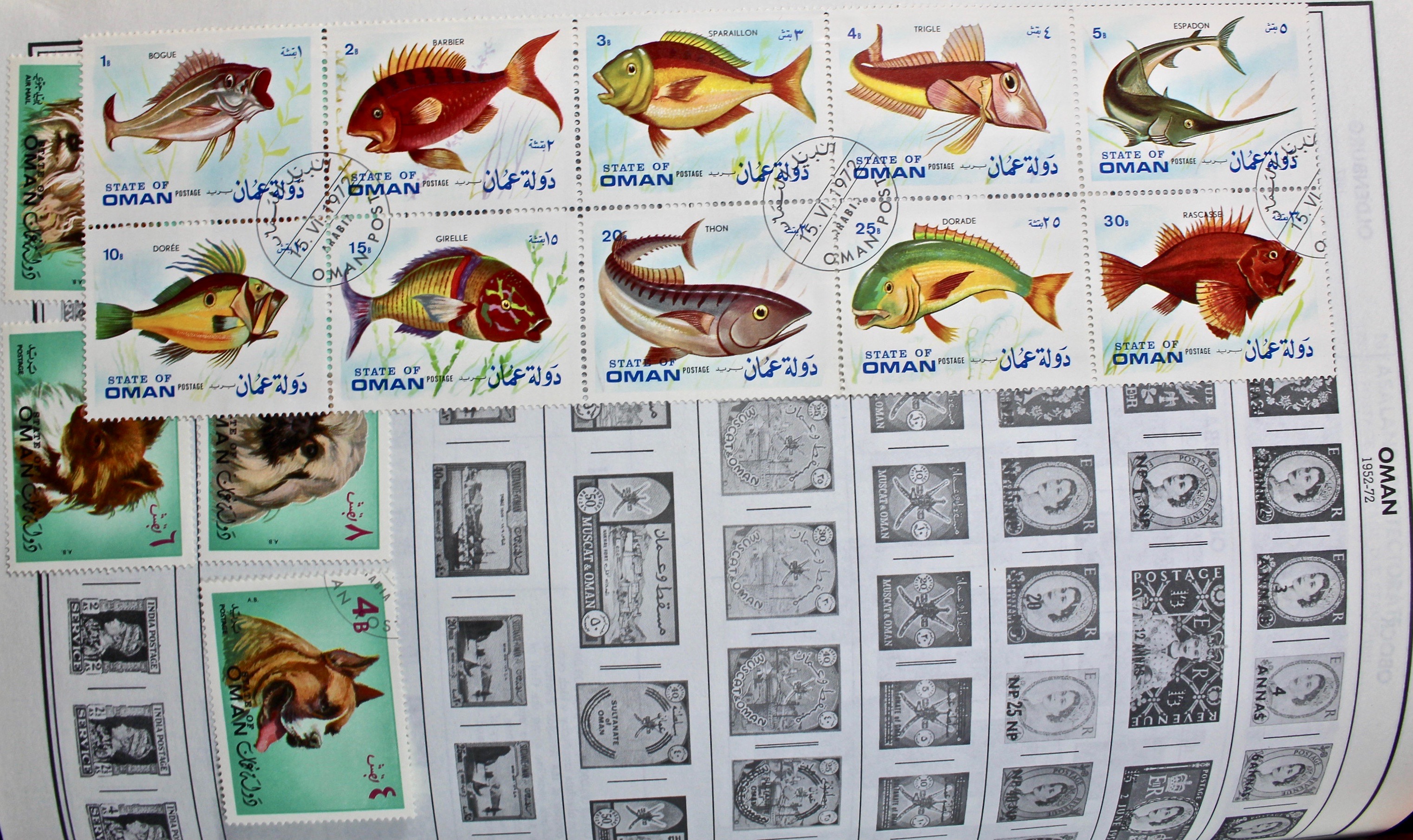 Two Volume Collection of "Standard World Stamp Album"