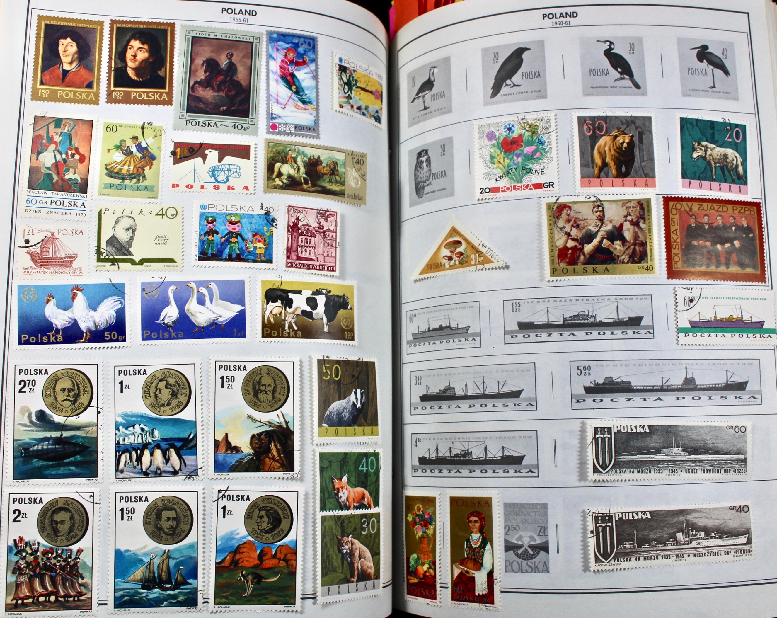 Two Volume Collection of "Standard World Stamp Album"