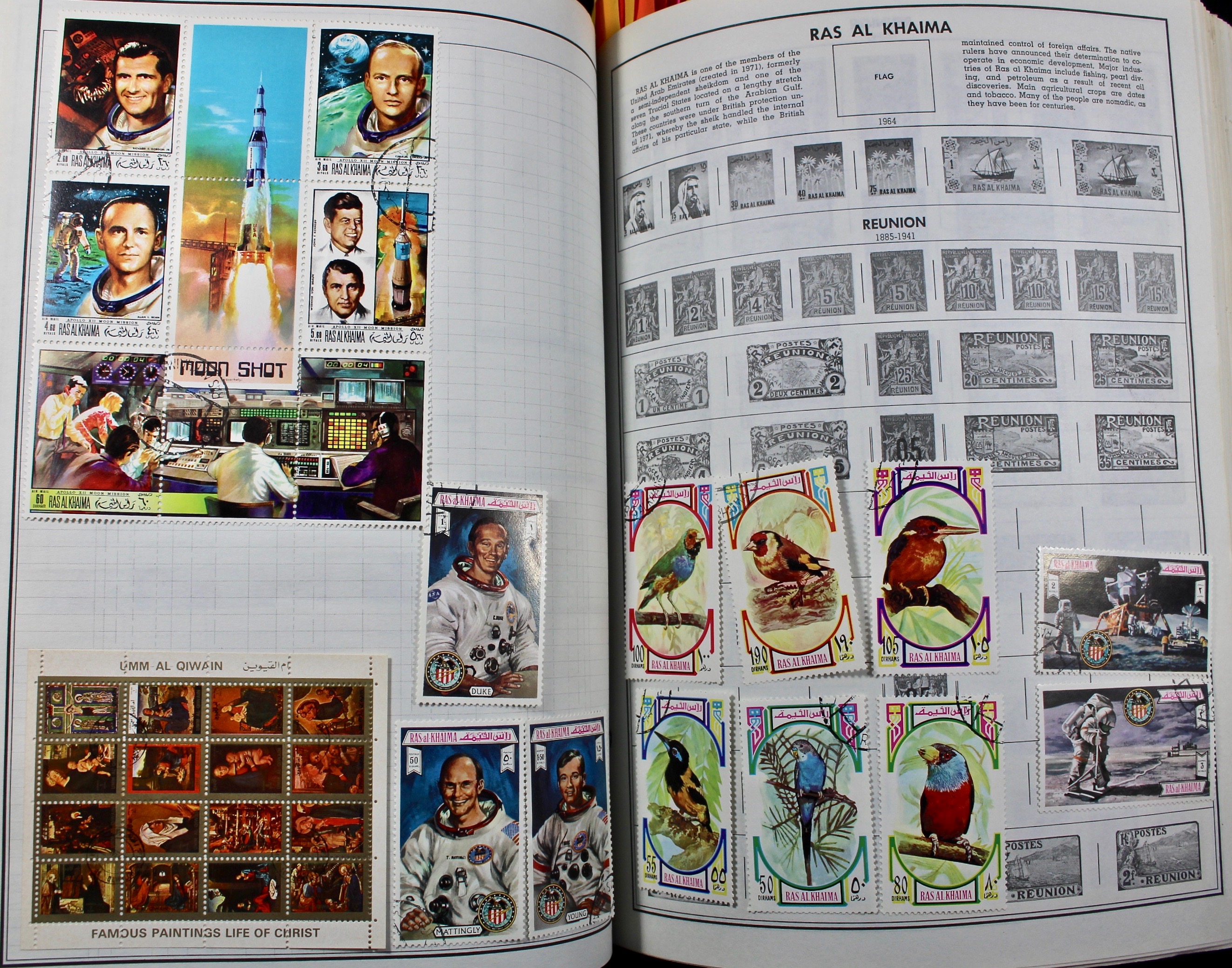 Two Volume Collection of "Standard World Stamp Album"