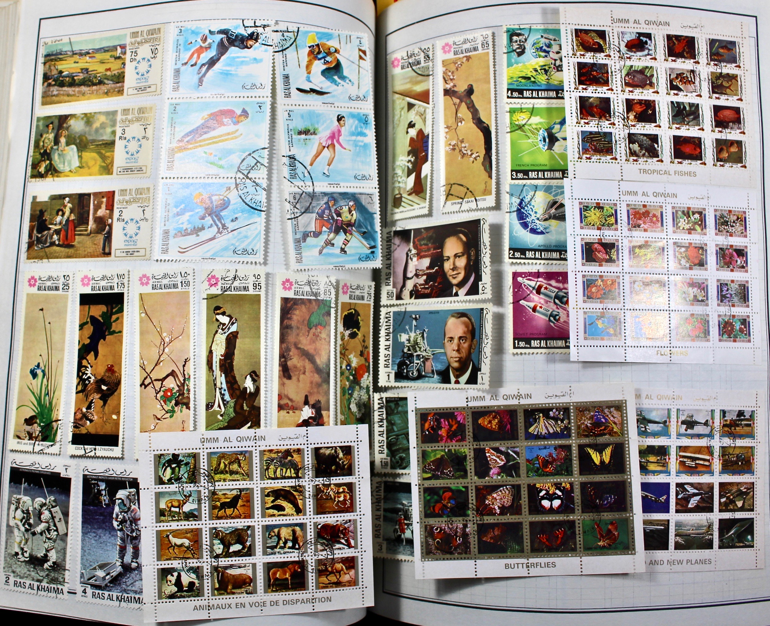 Two Volume Collection of "Standard World Stamp Album"