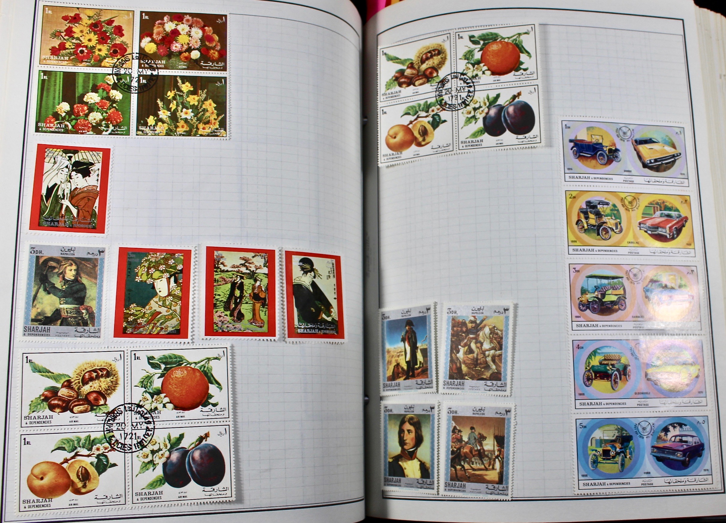 Two Volume Collection of "Standard World Stamp Album"
