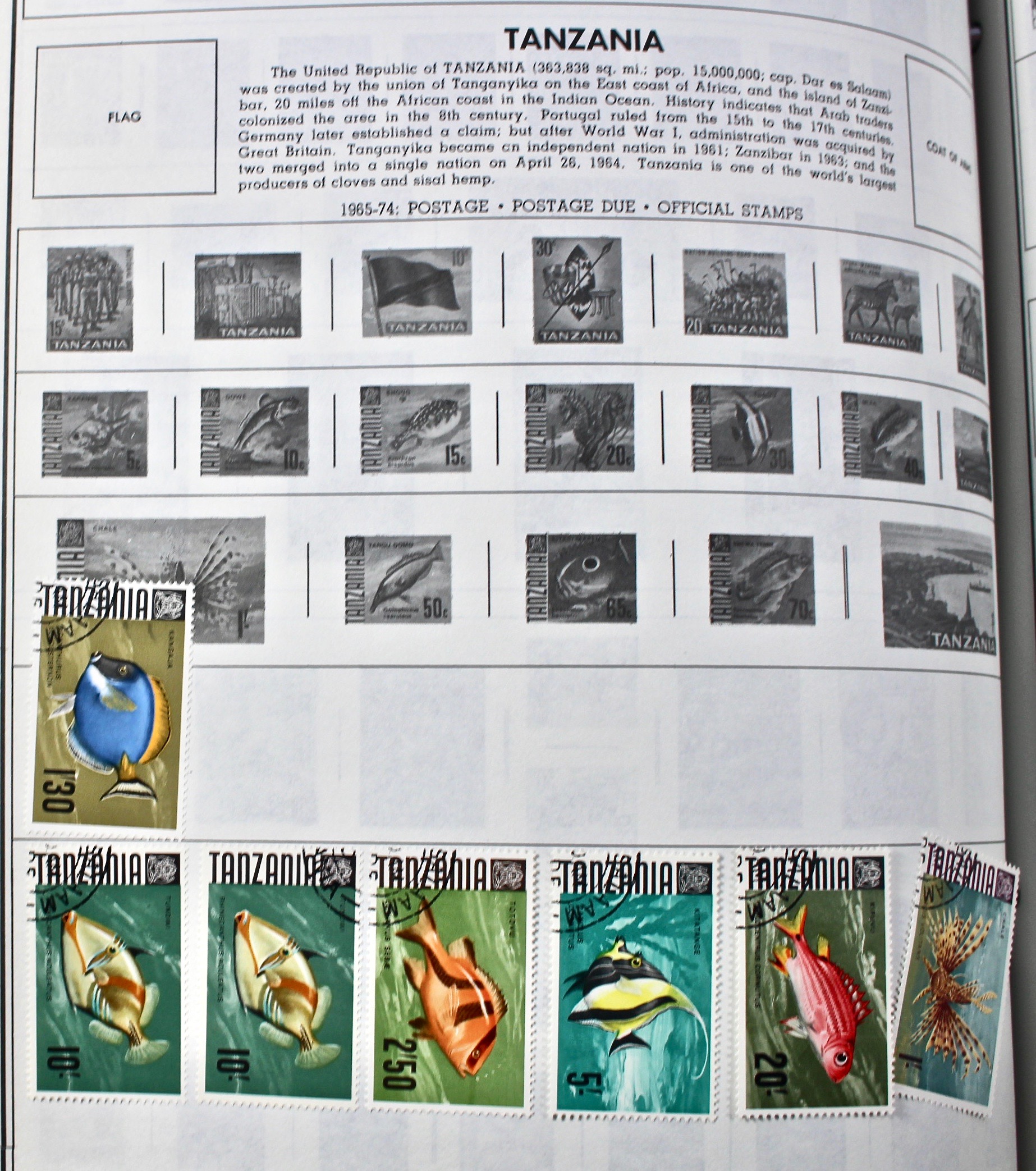 Two Volume Collection of "Standard World Stamp Album"