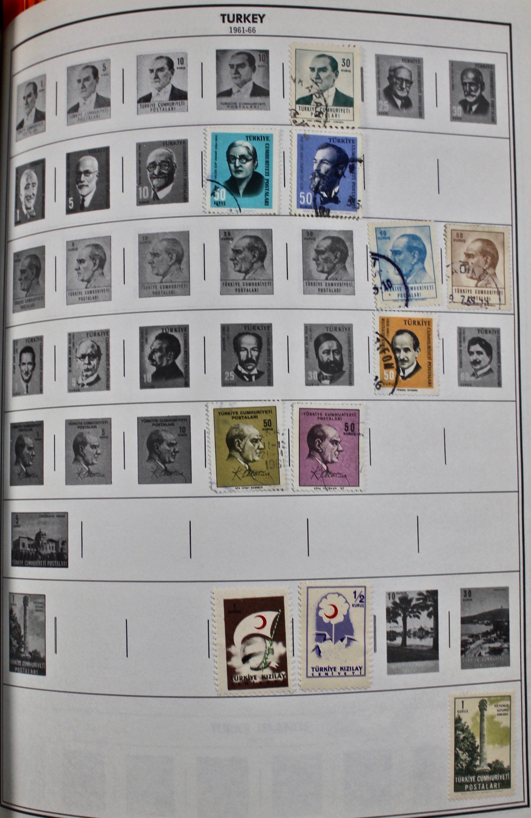 Two Volume Collection of "Standard World Stamp Album"