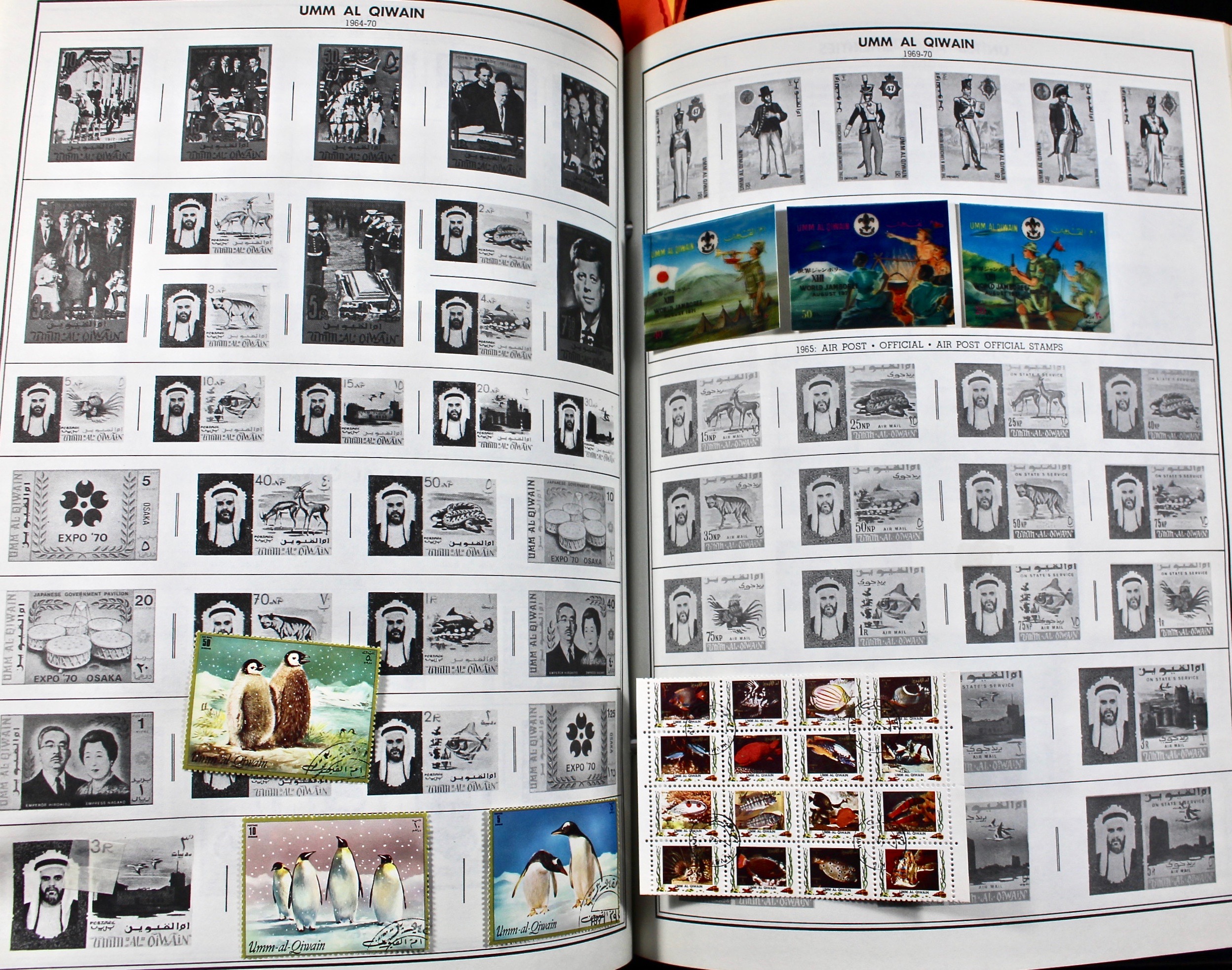 Two Volume Collection of "Standard World Stamp Album"