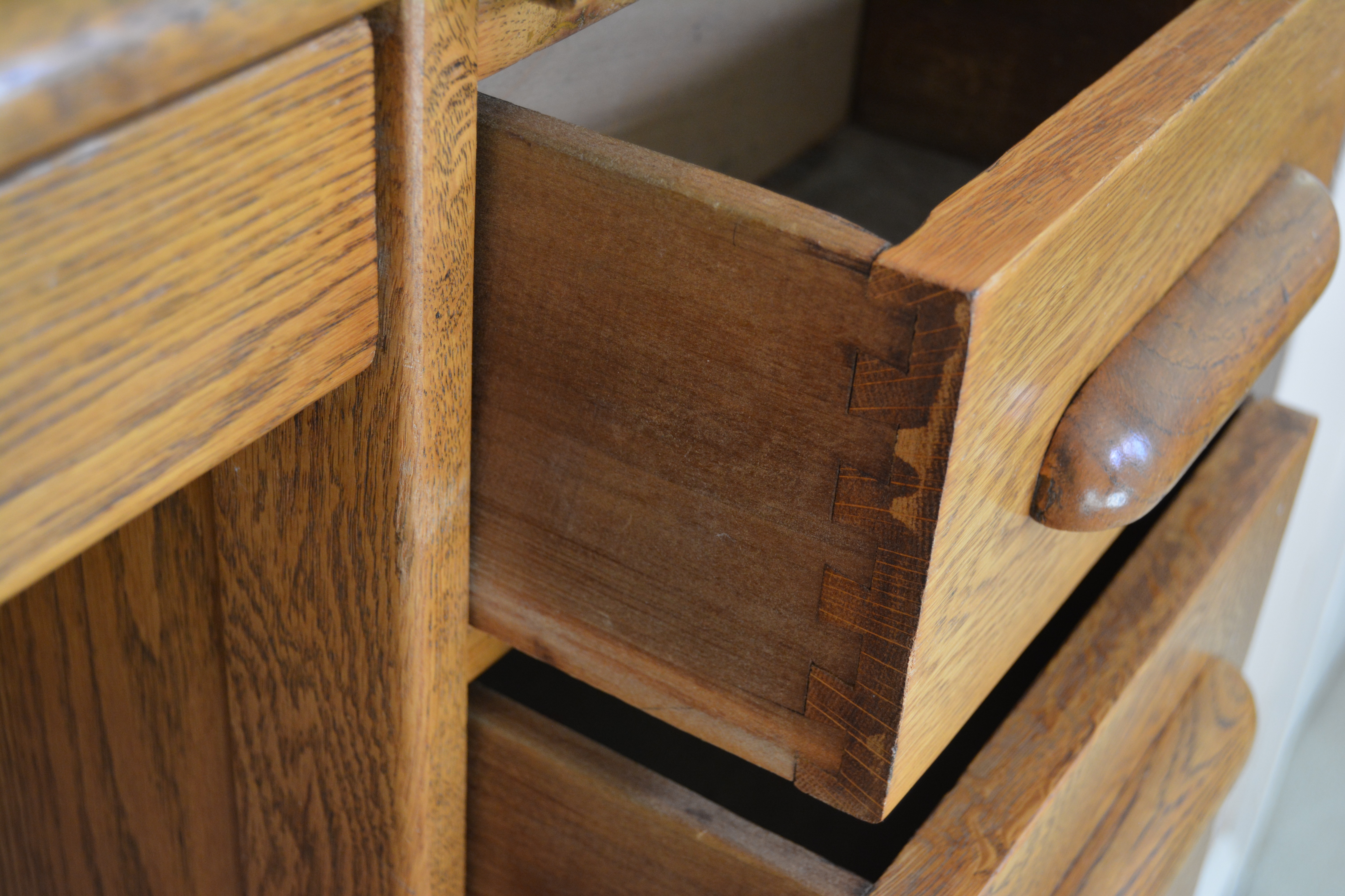 Roll Top Oak Desk by J. Dornette & Brothers with Desk Chair, Early 20th Century