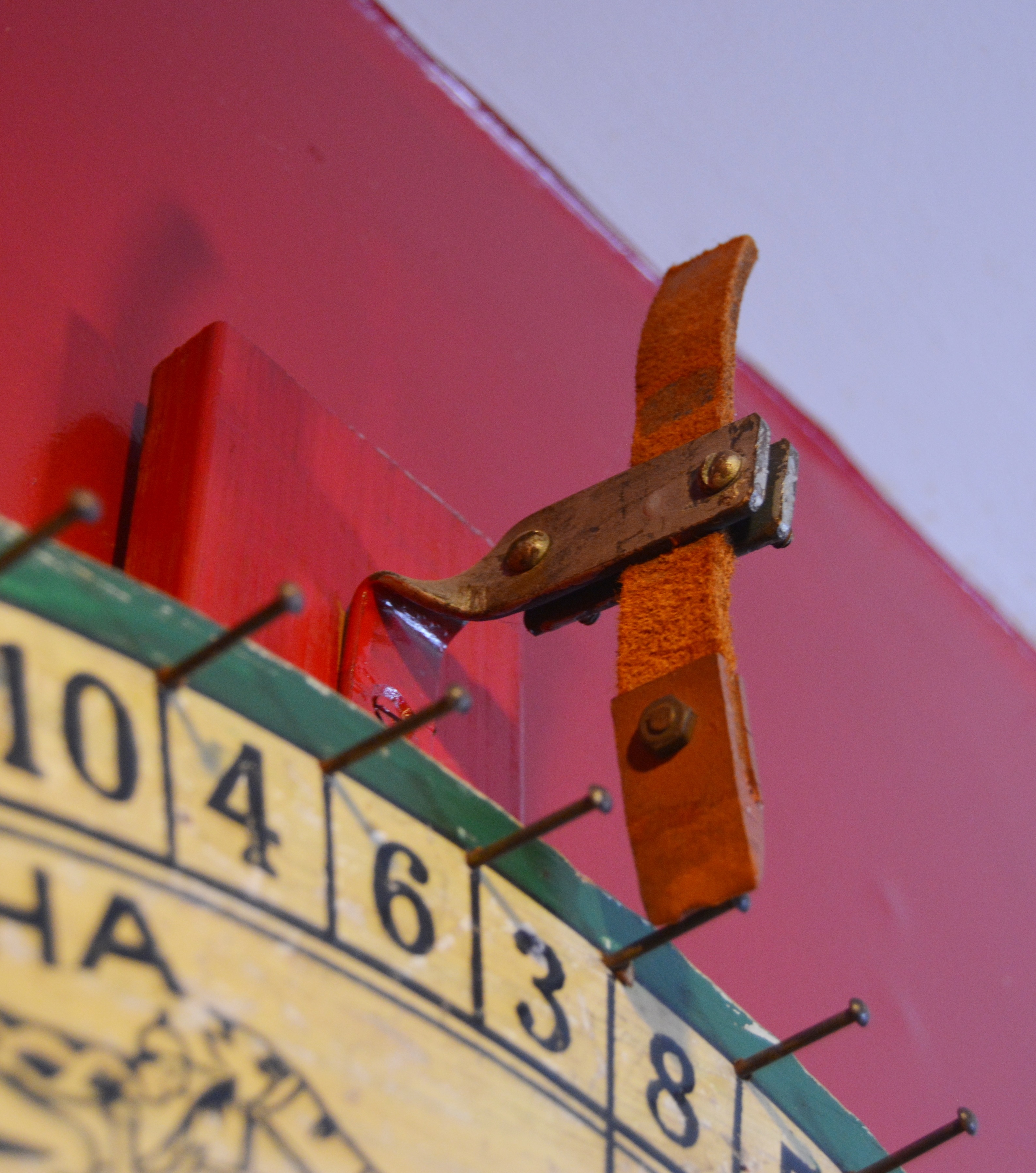 Vintage Horse Racing Gaming Wheel