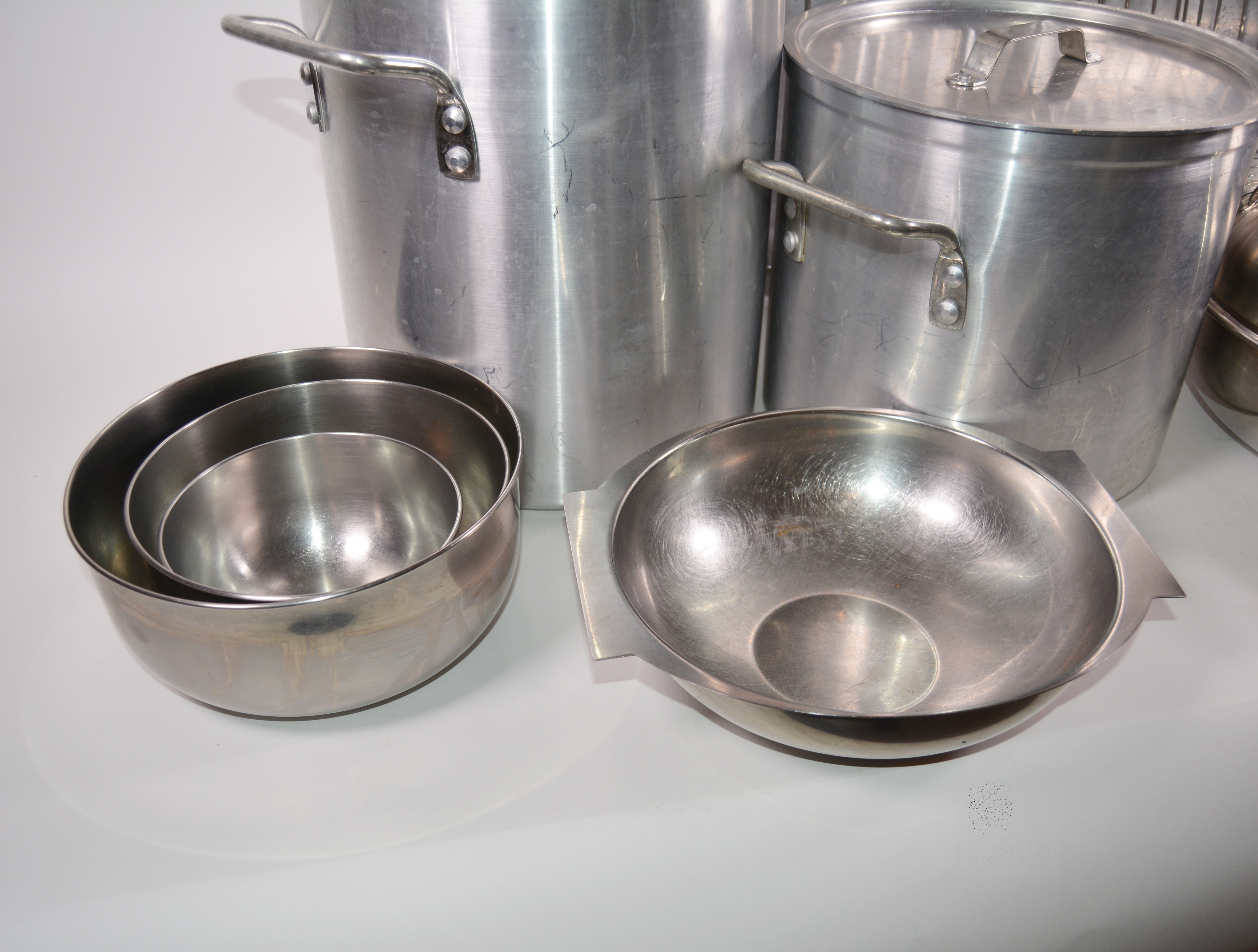 Revere Ware Stainless Roaster and Other Cookware