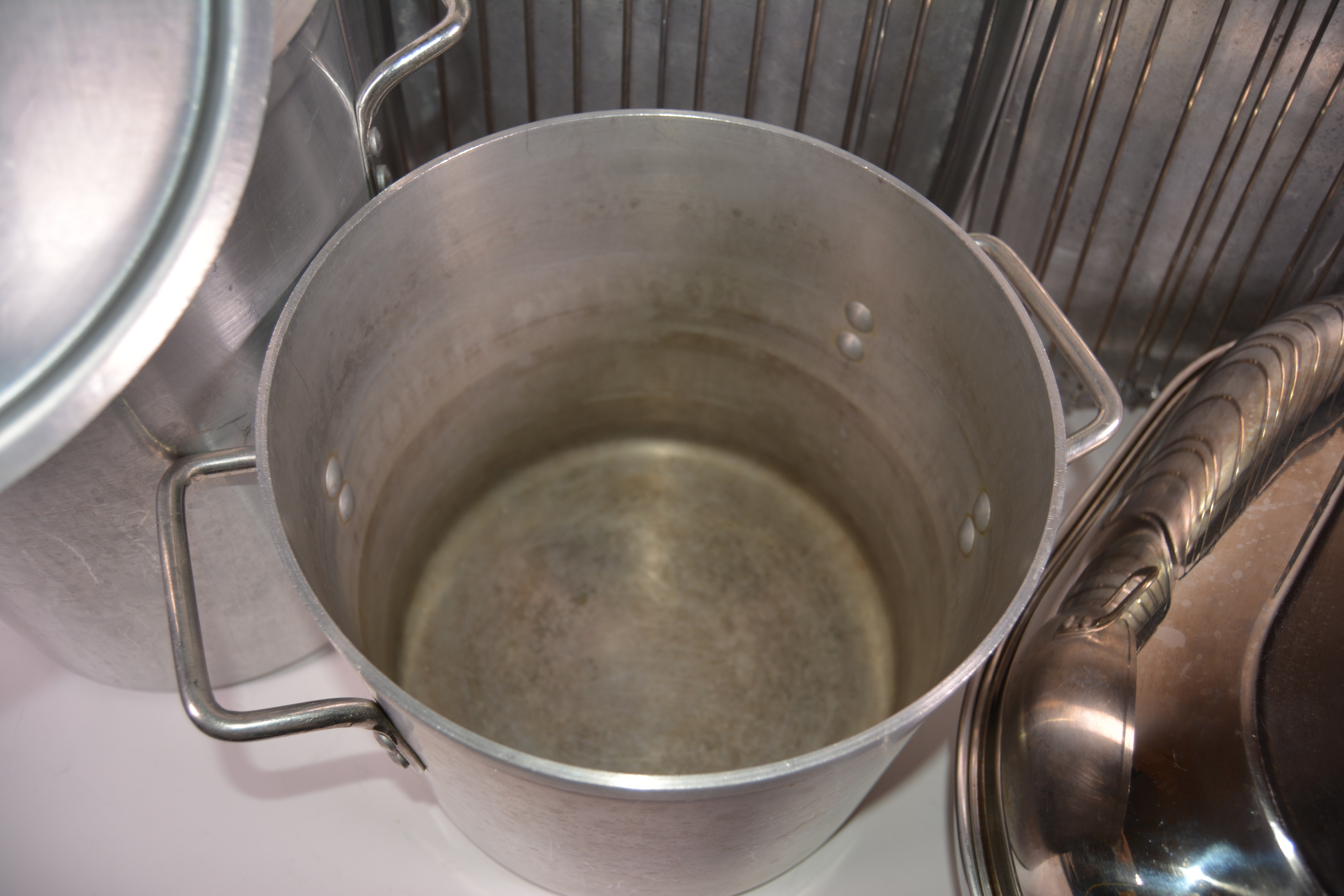 Revere Ware Stainless Roaster and Other Cookware