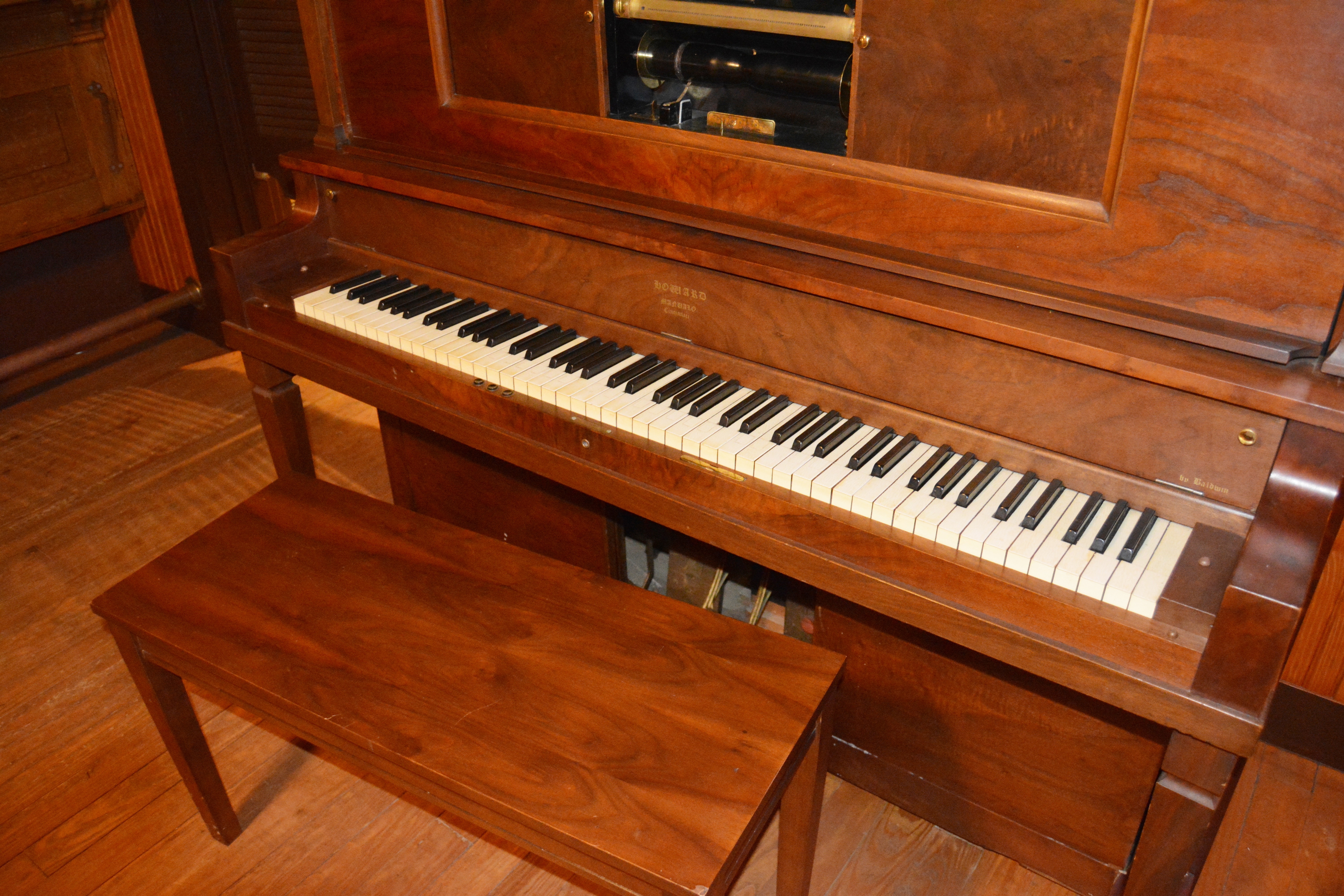 Howard Manualo Player Piano by Baldwin and Bench, Circa 1920s