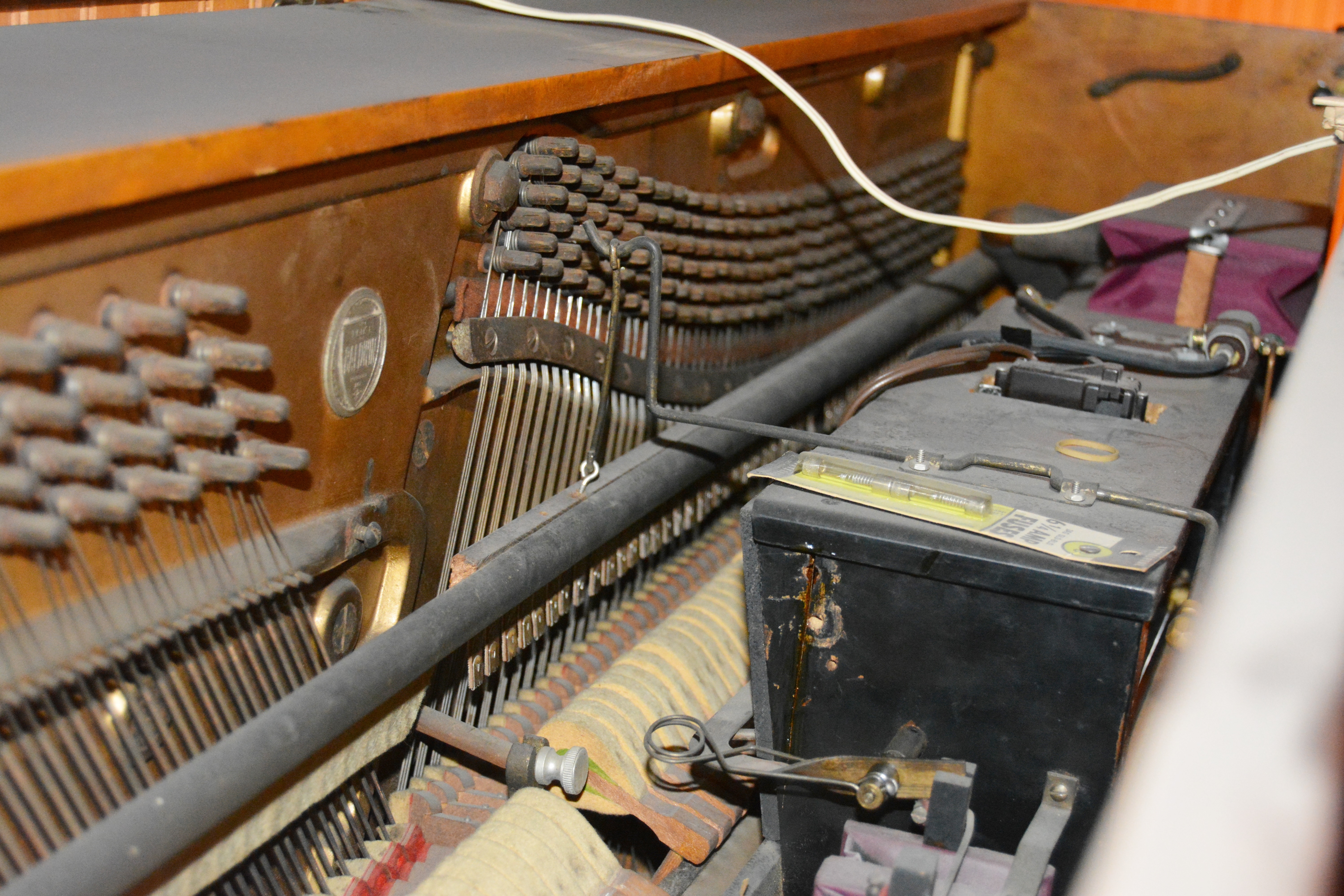 Howard Manualo Player Piano by Baldwin and Bench, Circa 1920s