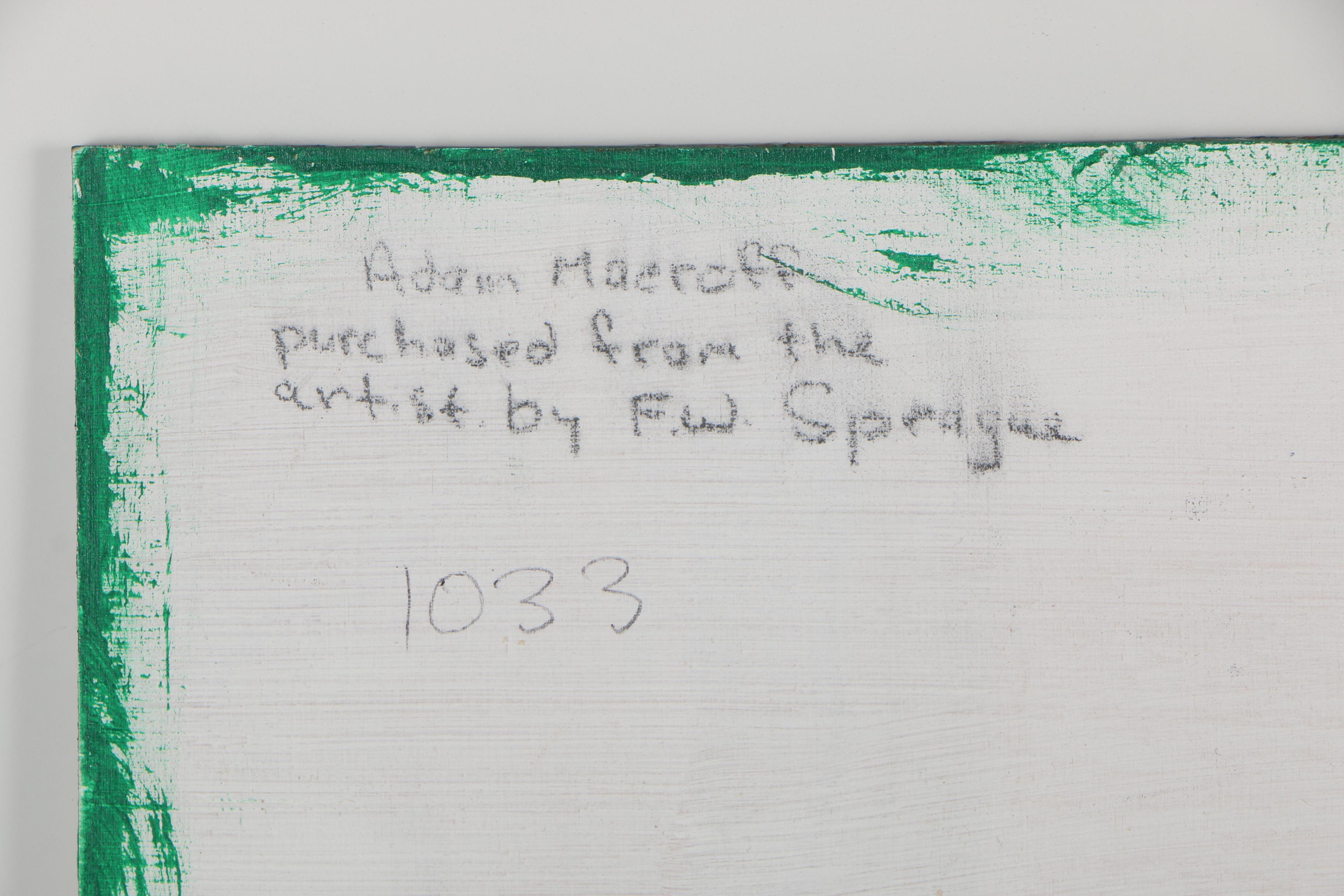 Adam Maeroff Landscape Oil Painting, 2006