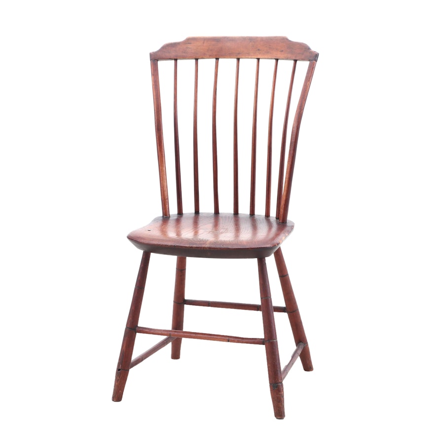 Windsor Style Fan Back Side Chair