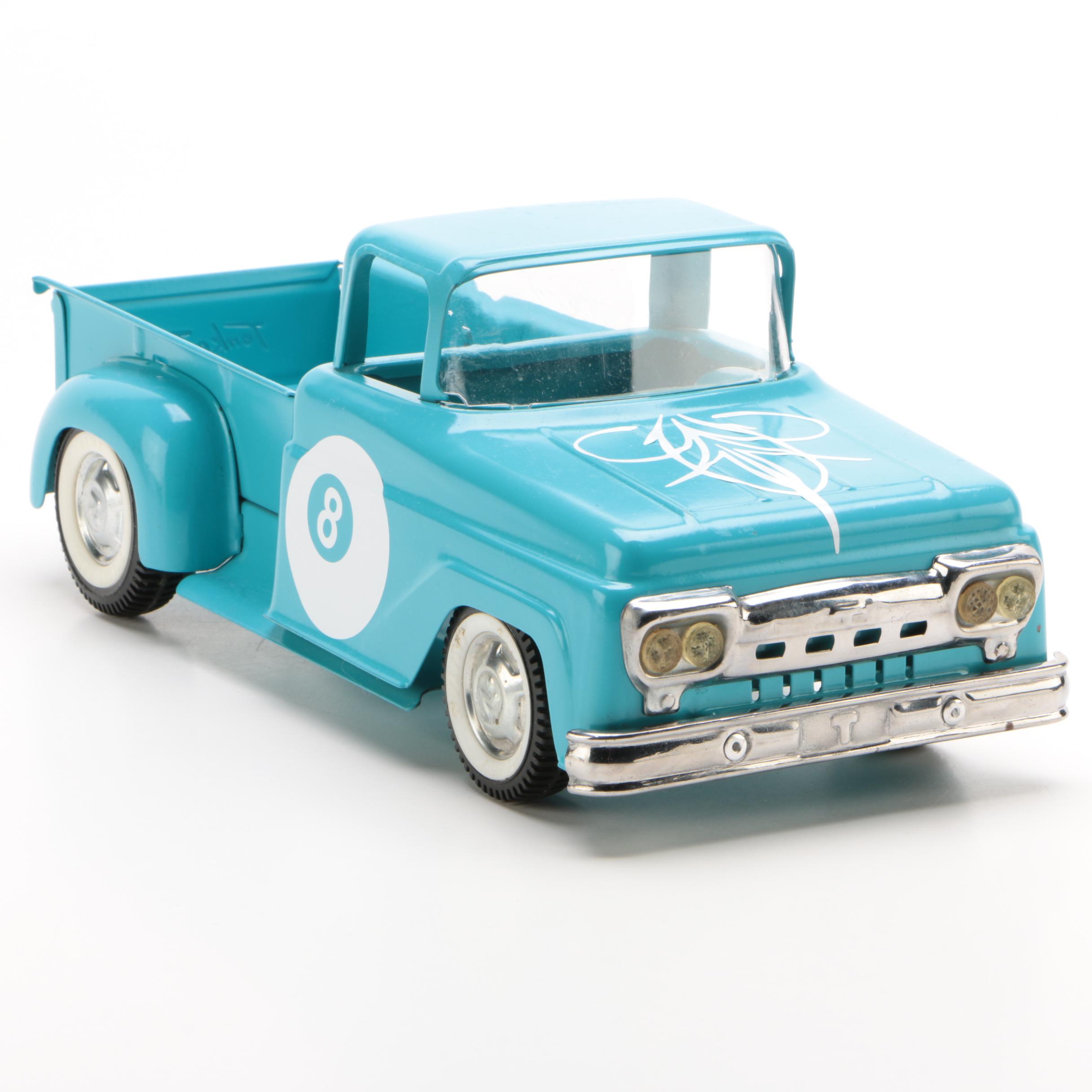 Tonka Toys Die-Cast Mod Blue Pickup Truck