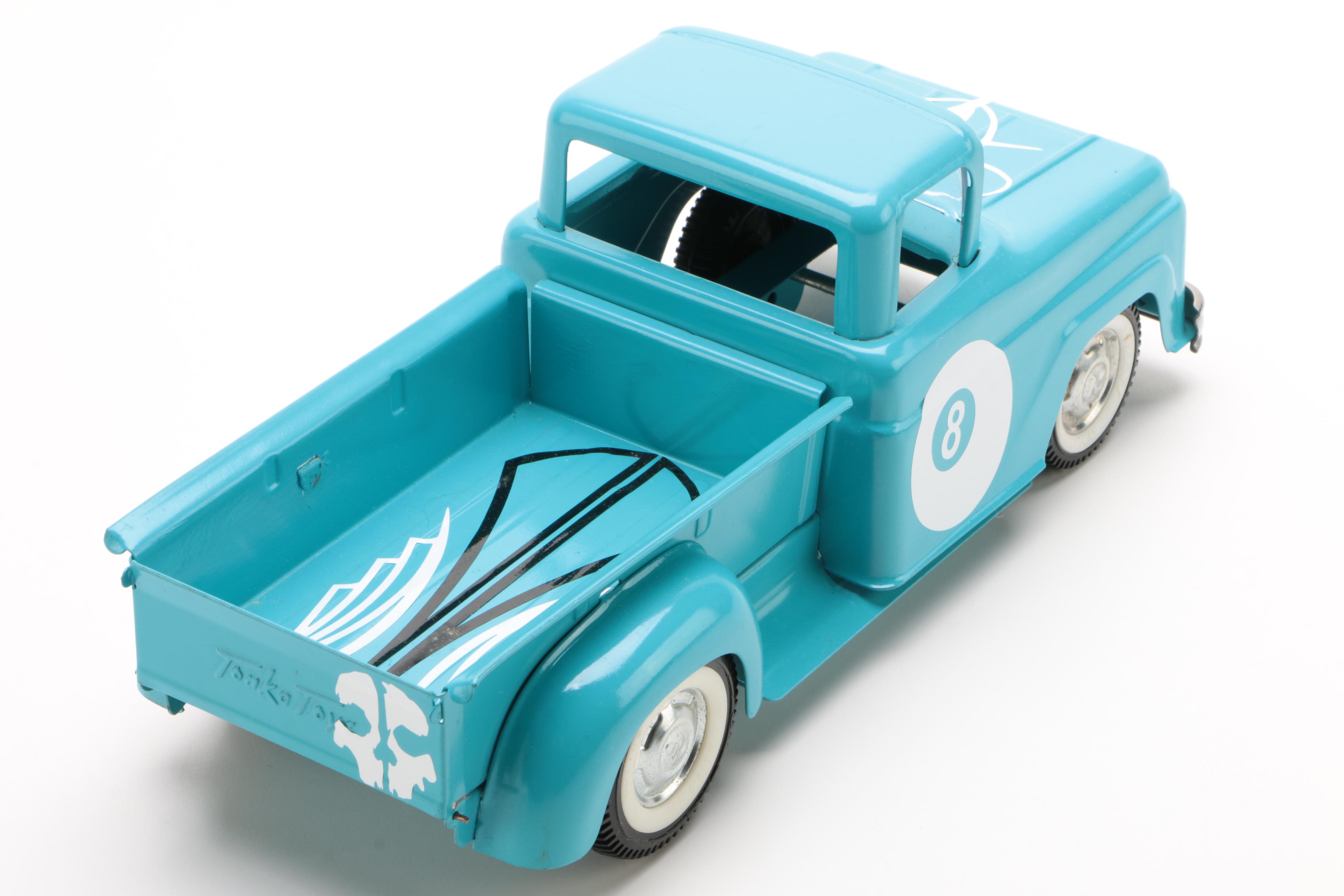 Tonka Toys Die-Cast Mod Blue Pickup Truck