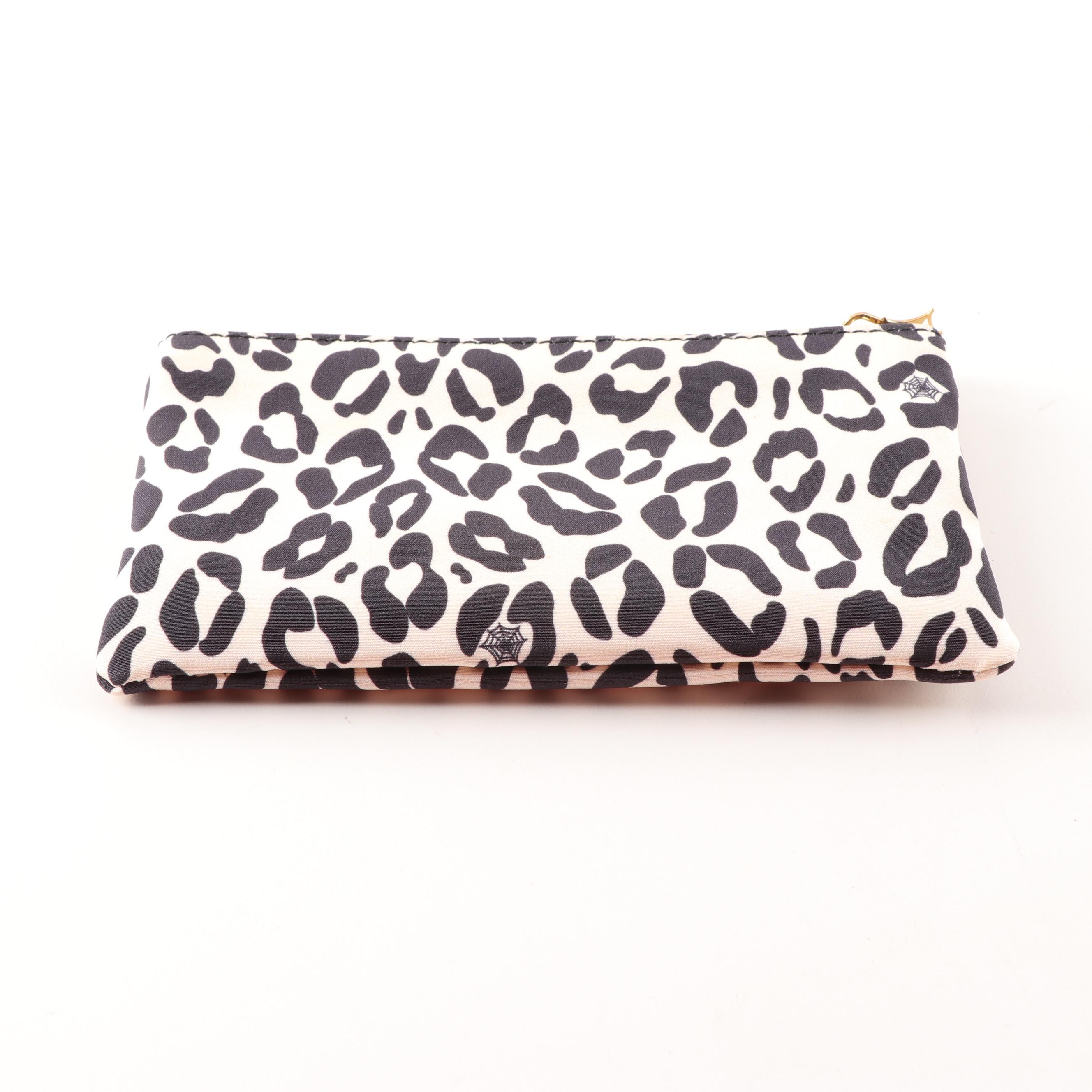 Charlotte Olympia Pandora Peach Perspex Clutch with Zipper Top Inserts