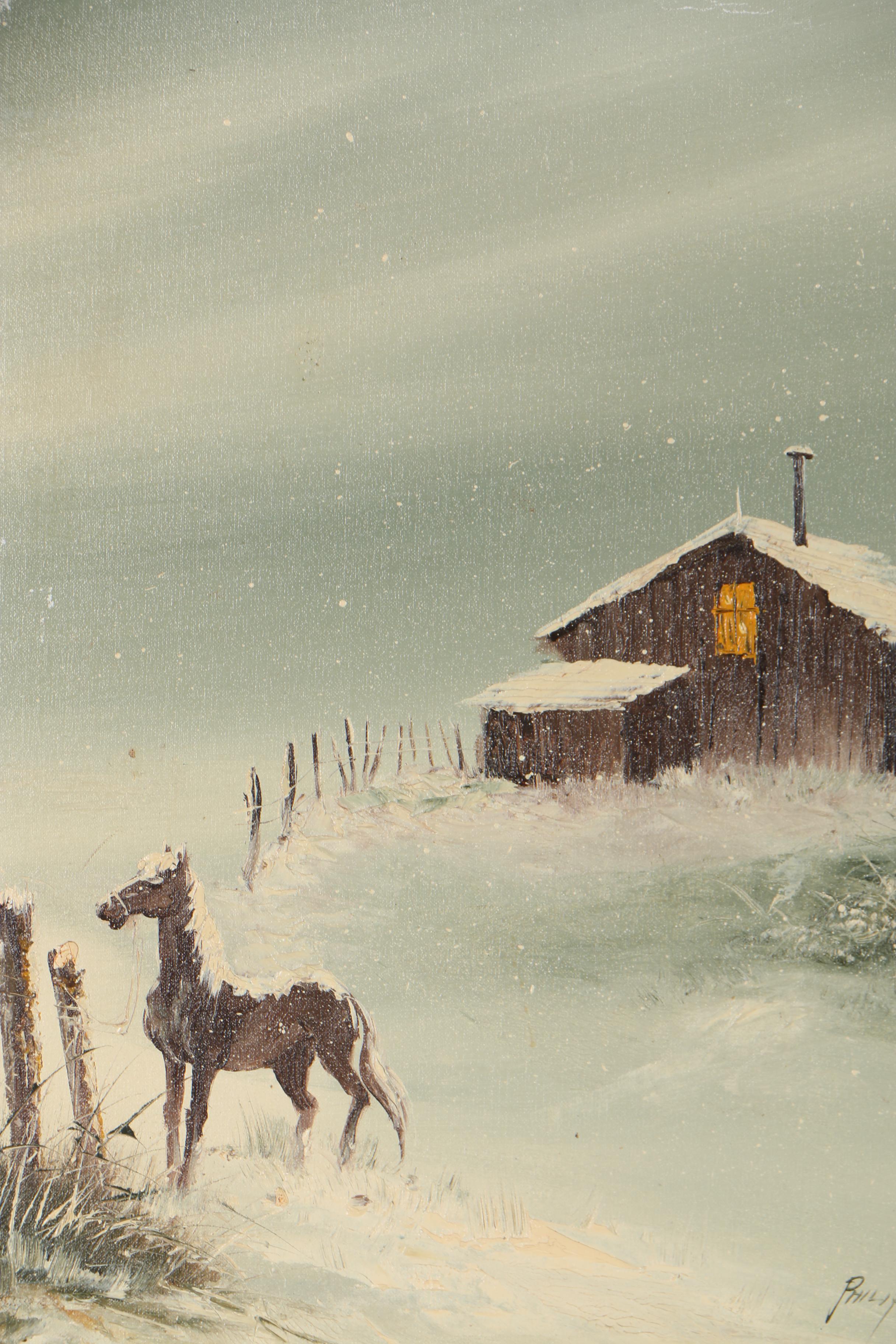 Philip Sandee Landscape Oil Painting