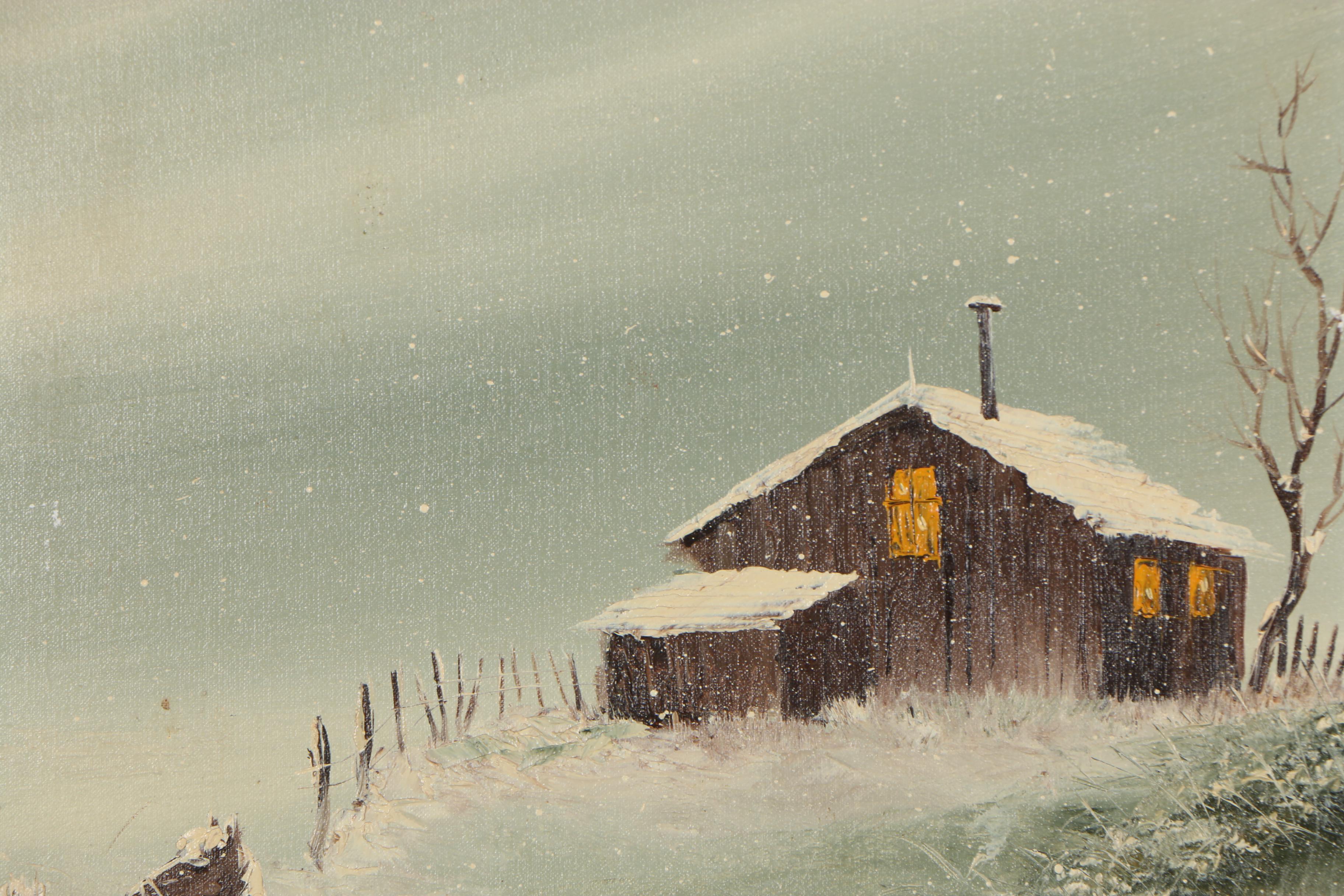 Philip Sandee Landscape Oil Painting