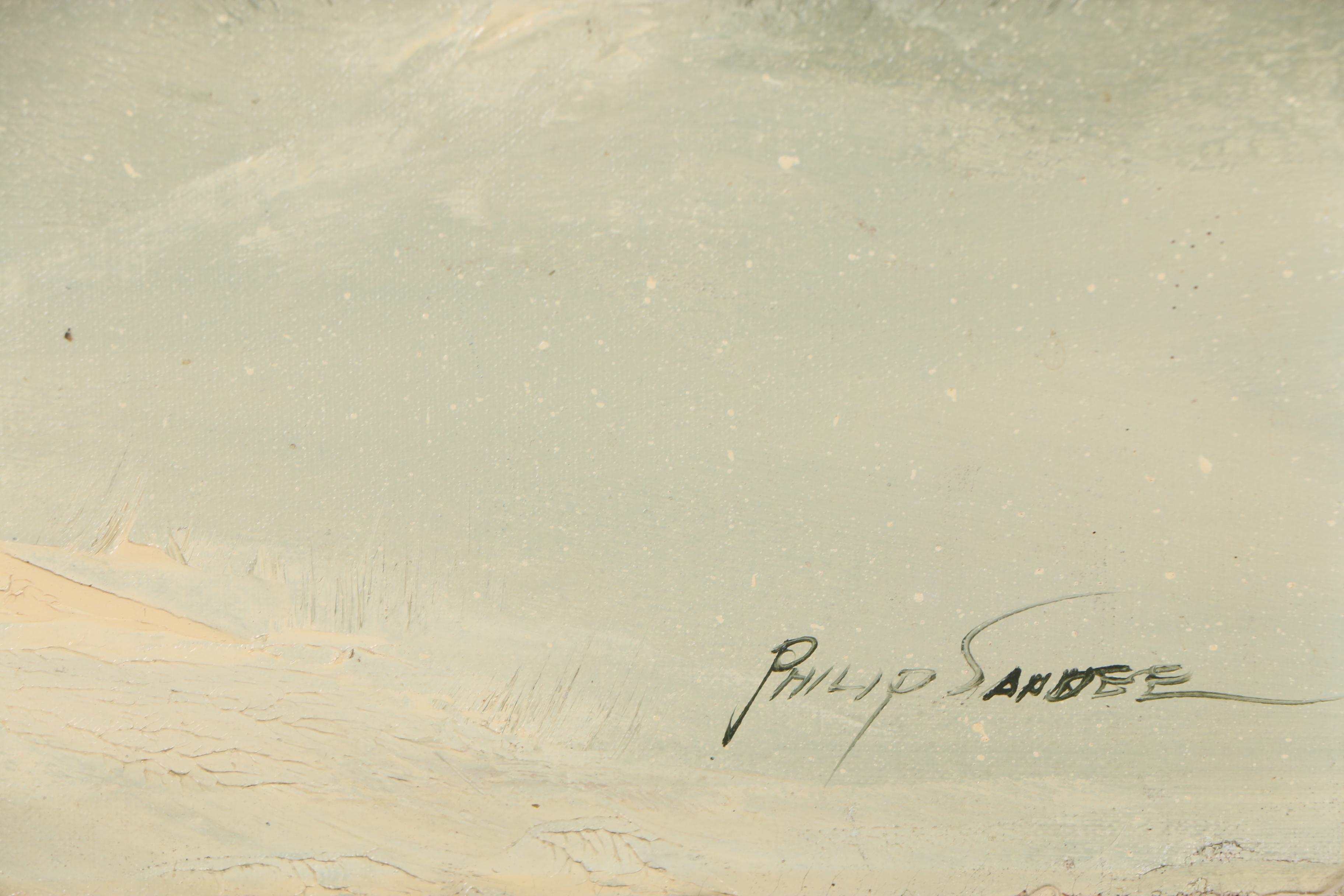 Philip Sandee Landscape Oil Painting