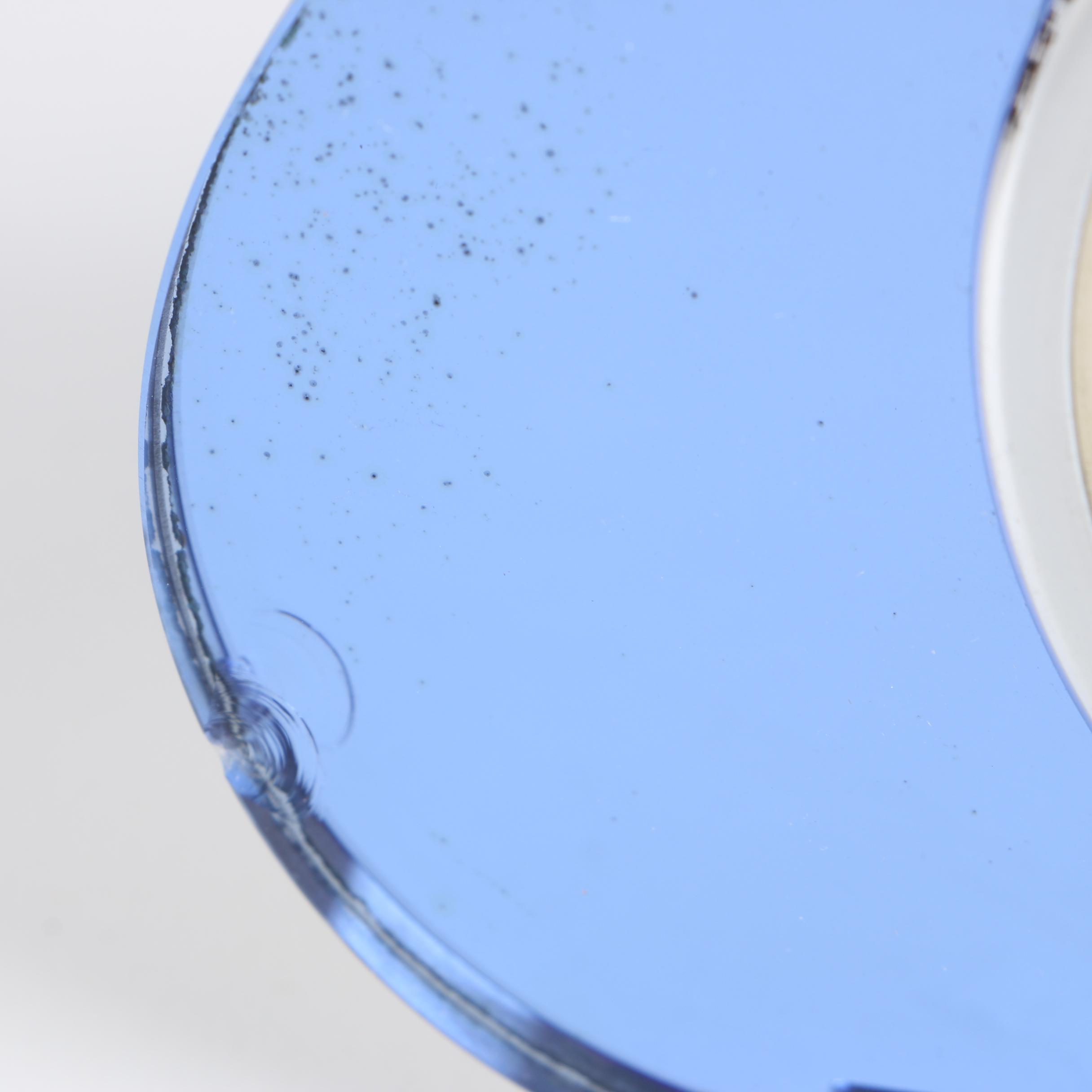 Seth Thomas Blue "Sequin" Electric Mantel Clock, circa 1940