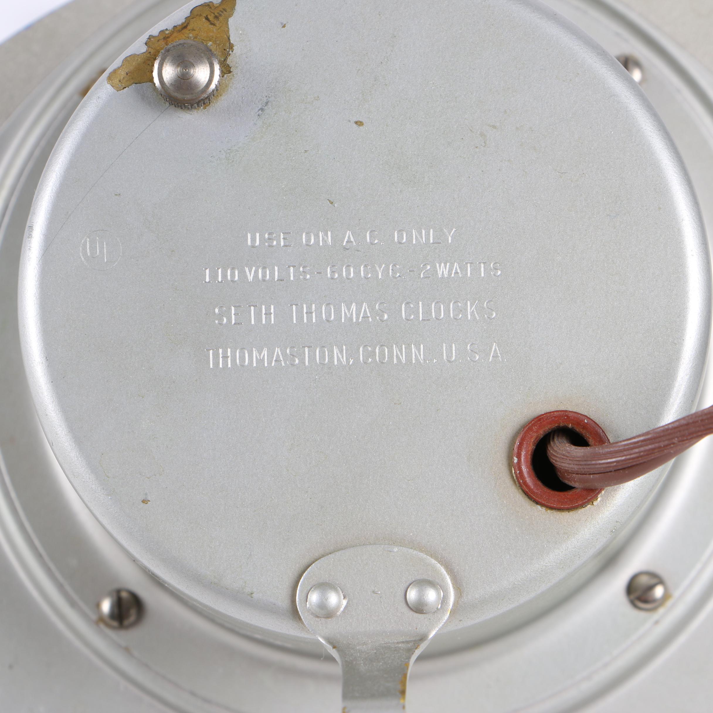 Seth Thomas Blue "Sequin" Electric Mantel Clock, circa 1940